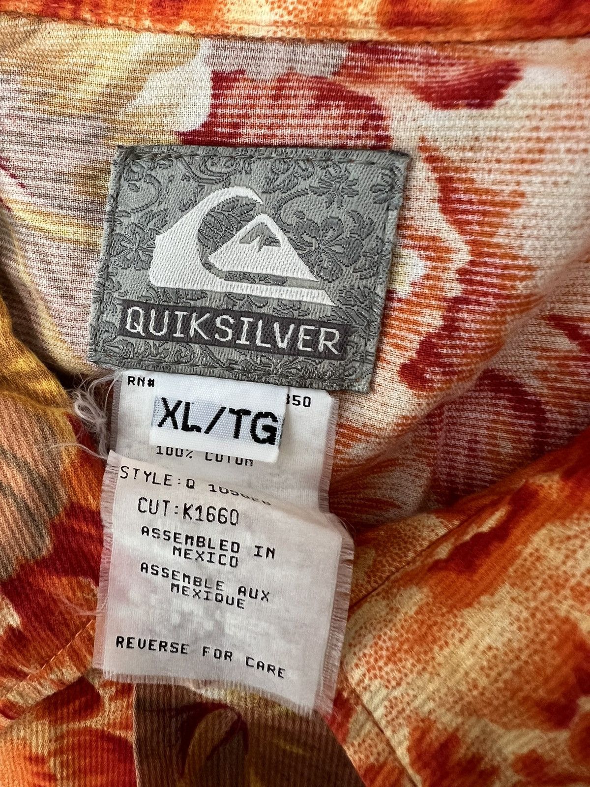 Quiksilver Vintage y2k quiksilver floral Hawaiian shirt Size US XL / EU 56 / 4 - 3 Thumbnail