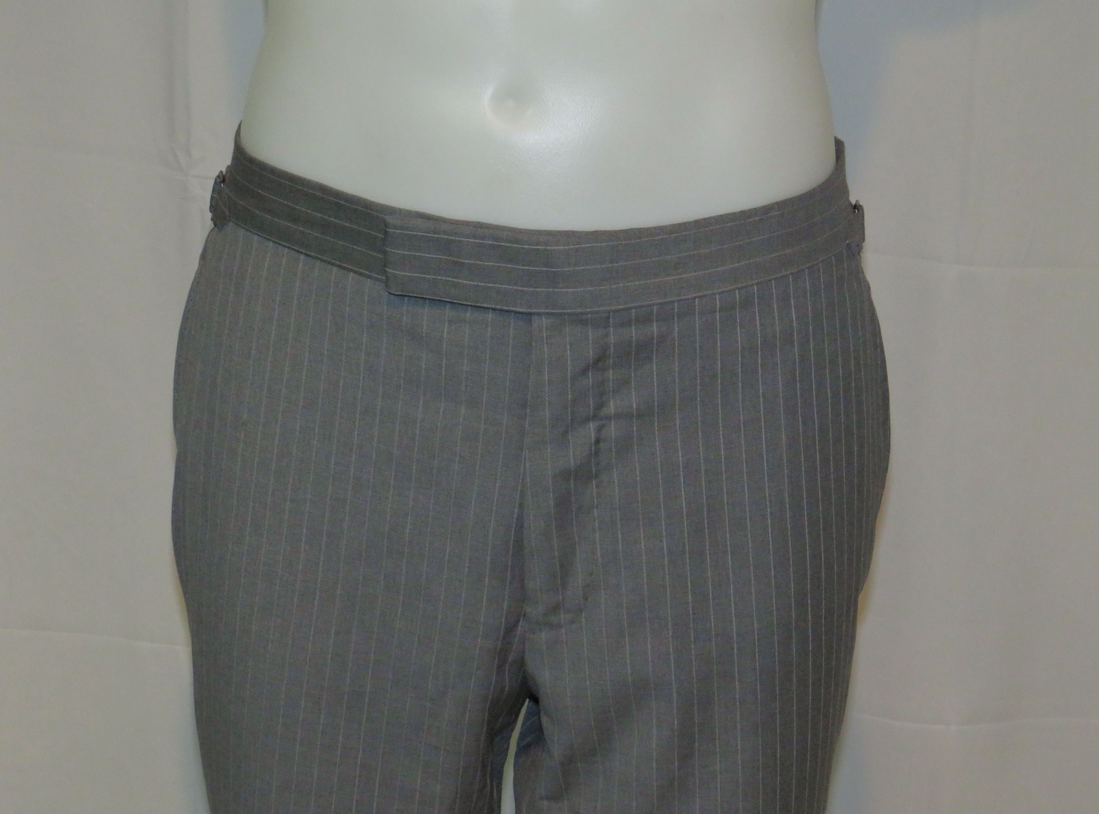 Tom Ford Shelton Gray Stripe Current Two Button Suit 40R Size 40R - 16 Thumbnail