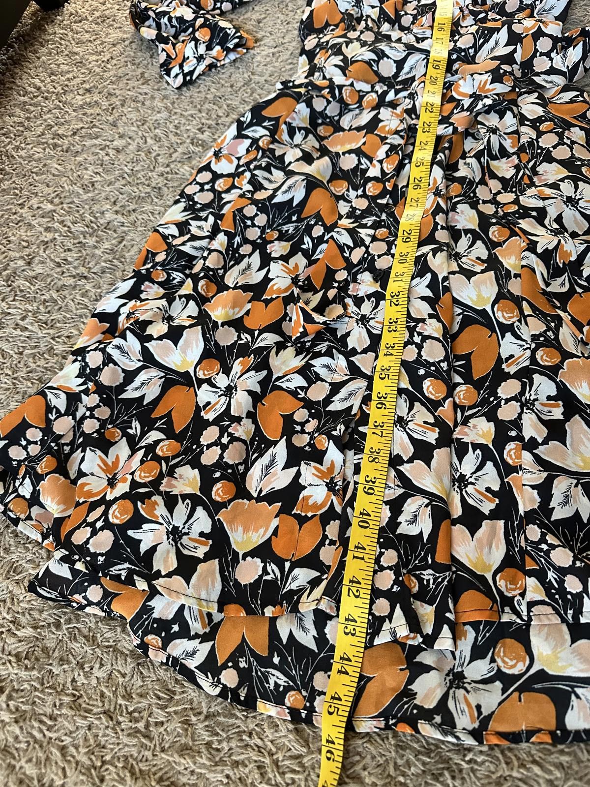 Designer Chic Floral Midi Dress by Who What Wear - Size M Size M / US 6-8 / IT 42-44 - 11 Thumbnail