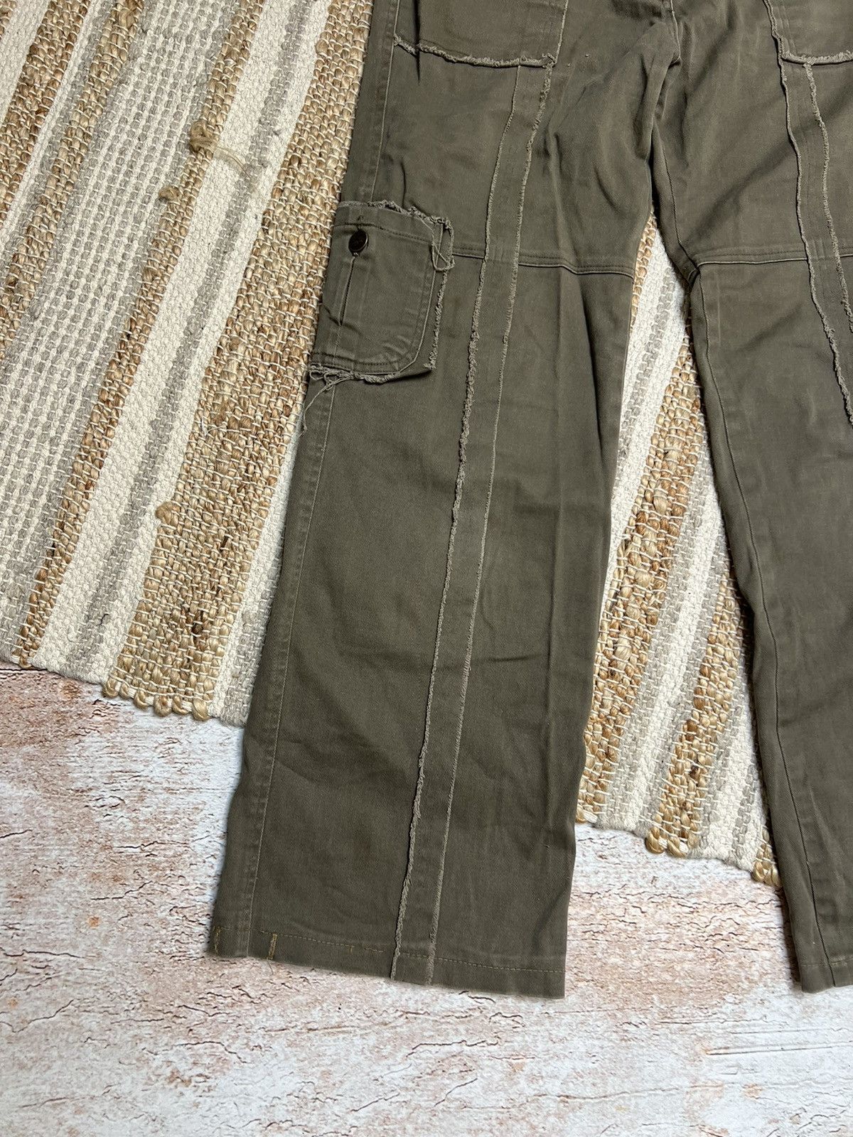 If Six Was Nine × Japanese Brand Vintage Japanese military flare pants Size 27" / US 4 / IT 40 - 3 Thumbnail