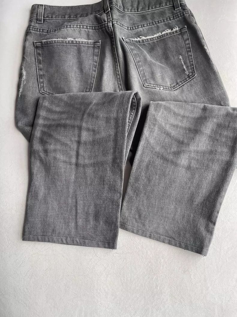 Helmut Lang HELMUT LANG Water washing black destroys jeans Size US 32 / EU 48 - 4 Thumbnail
