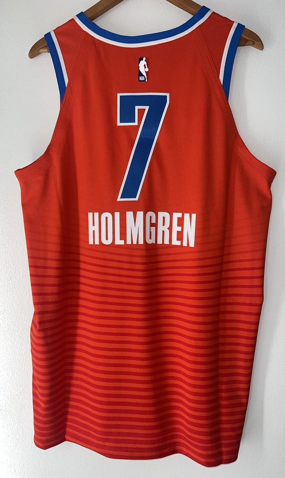 NBA × Nike Chet Holmgren Oklahoma City Thunder Authentic Jersey Size US L / EU 52-54 / 3 - 2 Thumbnail