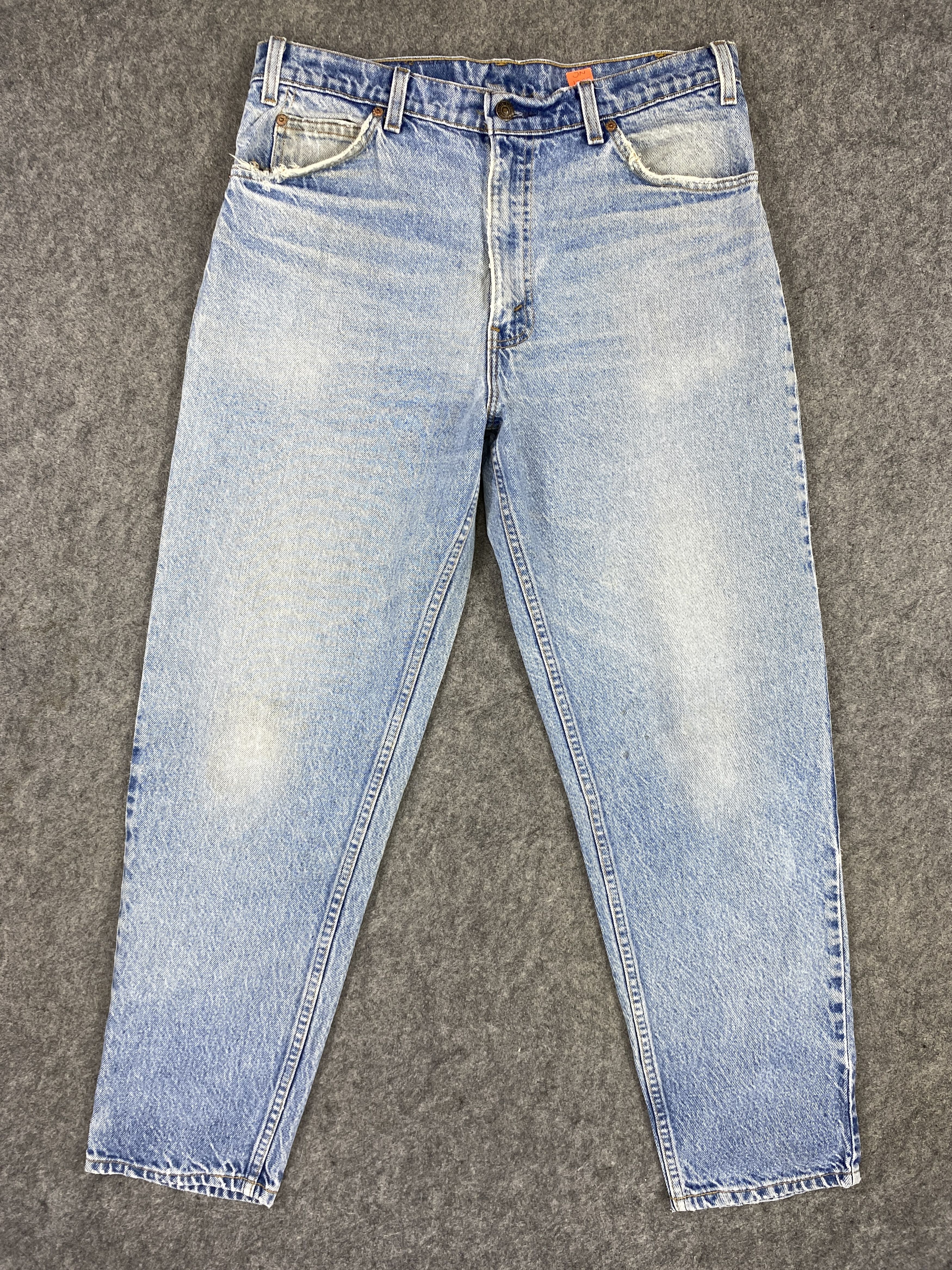 Levi's 90's Blue Wash Vintage Levi's 550 USA 33x29 Denim -JN1785 Size US 33 - 1 Thumbnail