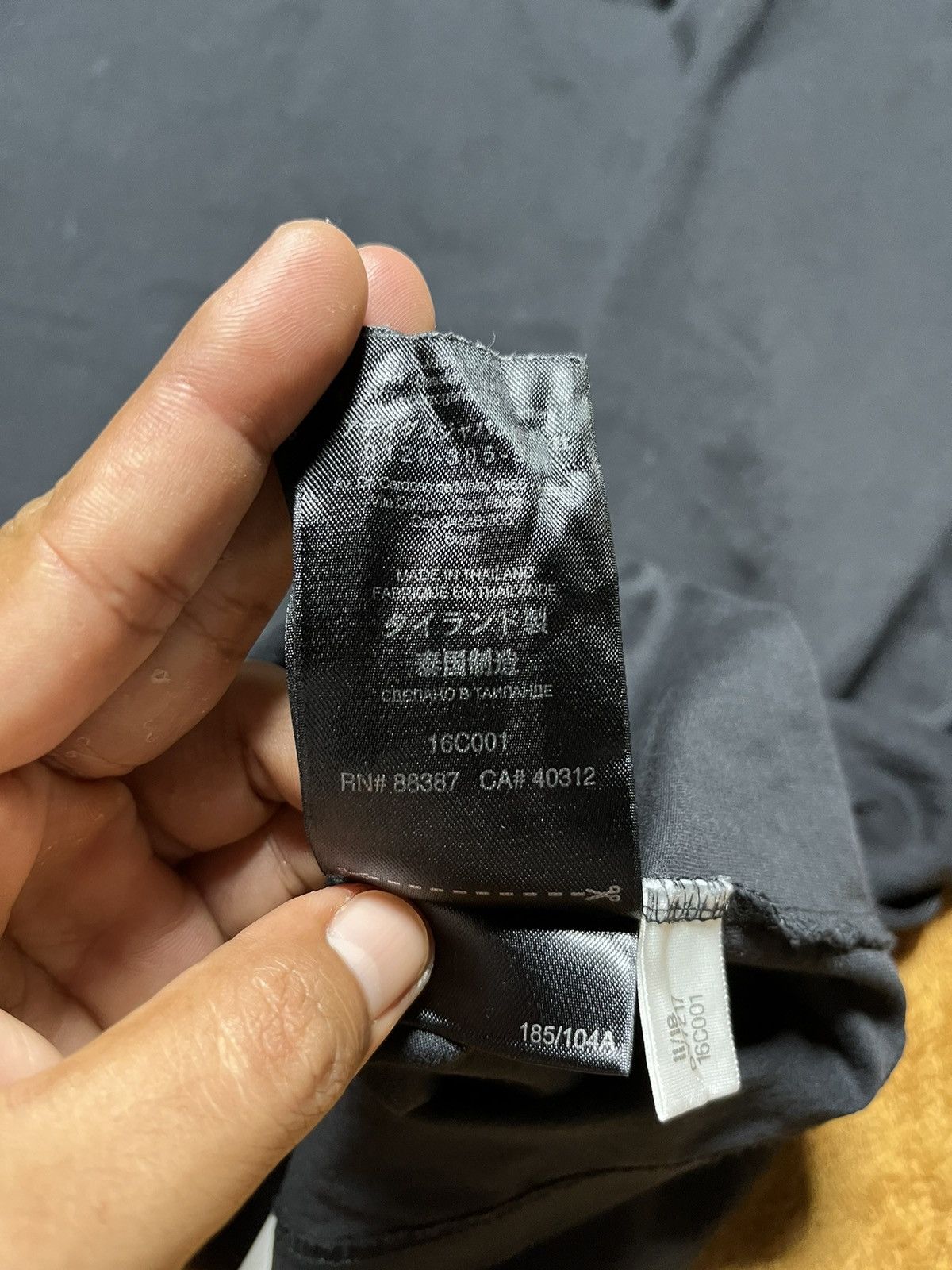 Adidas × Y-3 × Yohji Yamamoto Yohji Yamamoto Y-3 Adidas Big Logo Tee Size US L / EU 52-54 / 3 - 10 Thumbnail