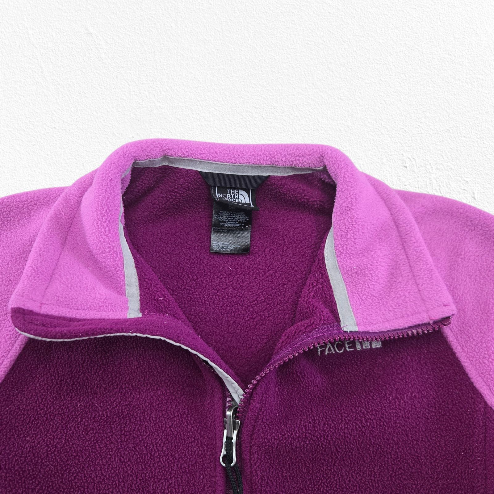 The North Face The North Face Purple Fleece Jacket Size Small Size S / US 4 / IT 40 - 6 Thumbnail