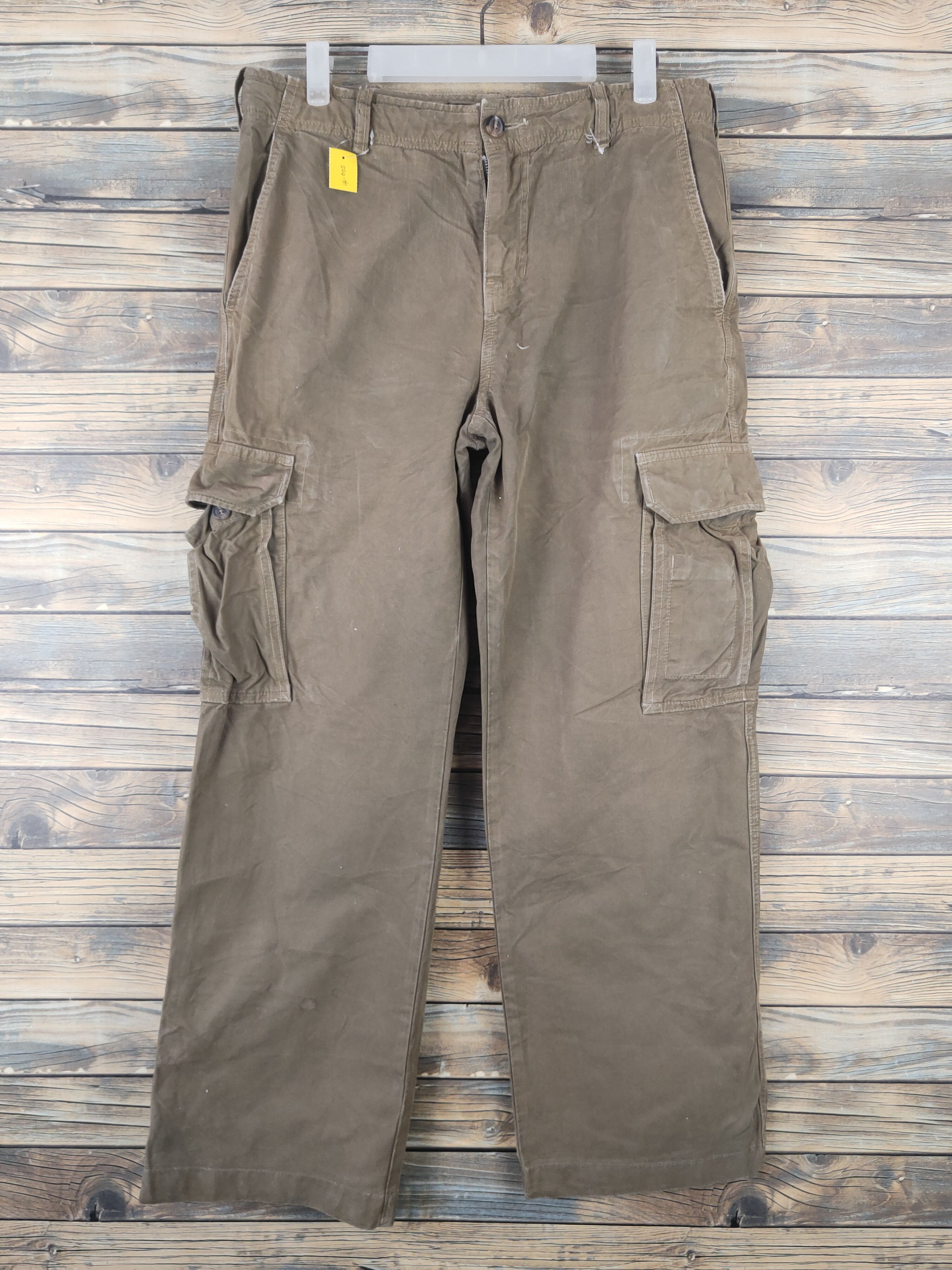 Tommy Hilfiger DL Tommy Hilfiger Brown Multipocket Cargo Pants #46-005 Size US 32 / EU 48 - 1 Thumbnail