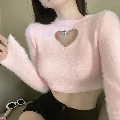 Japanese Brand × Vintage Autumn Winter New Sweater Women's O Neck Size ONE SIZE - 2 Thumbnail