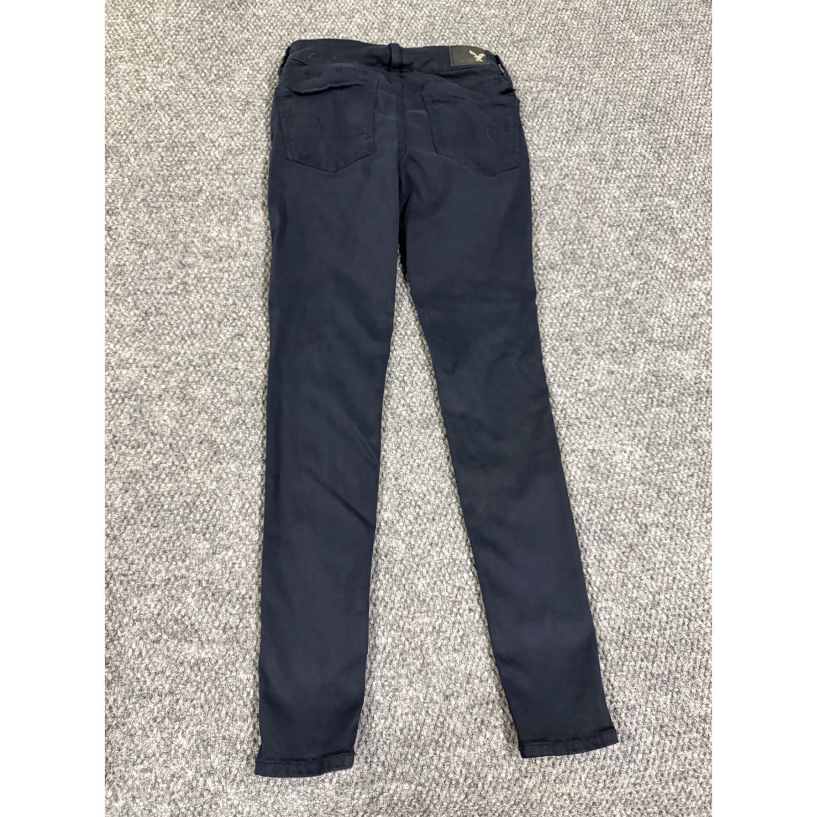 American Eagle Outfitters VINTAGE? No. American Eagle Outfitters Jeans Womens 00 Dark Blue Jegging Super Stretch Denim Jeans 5-Pocket Pocket Womens Mens? Size 24" / US 00 / IT 34 - 7 Thumbnail