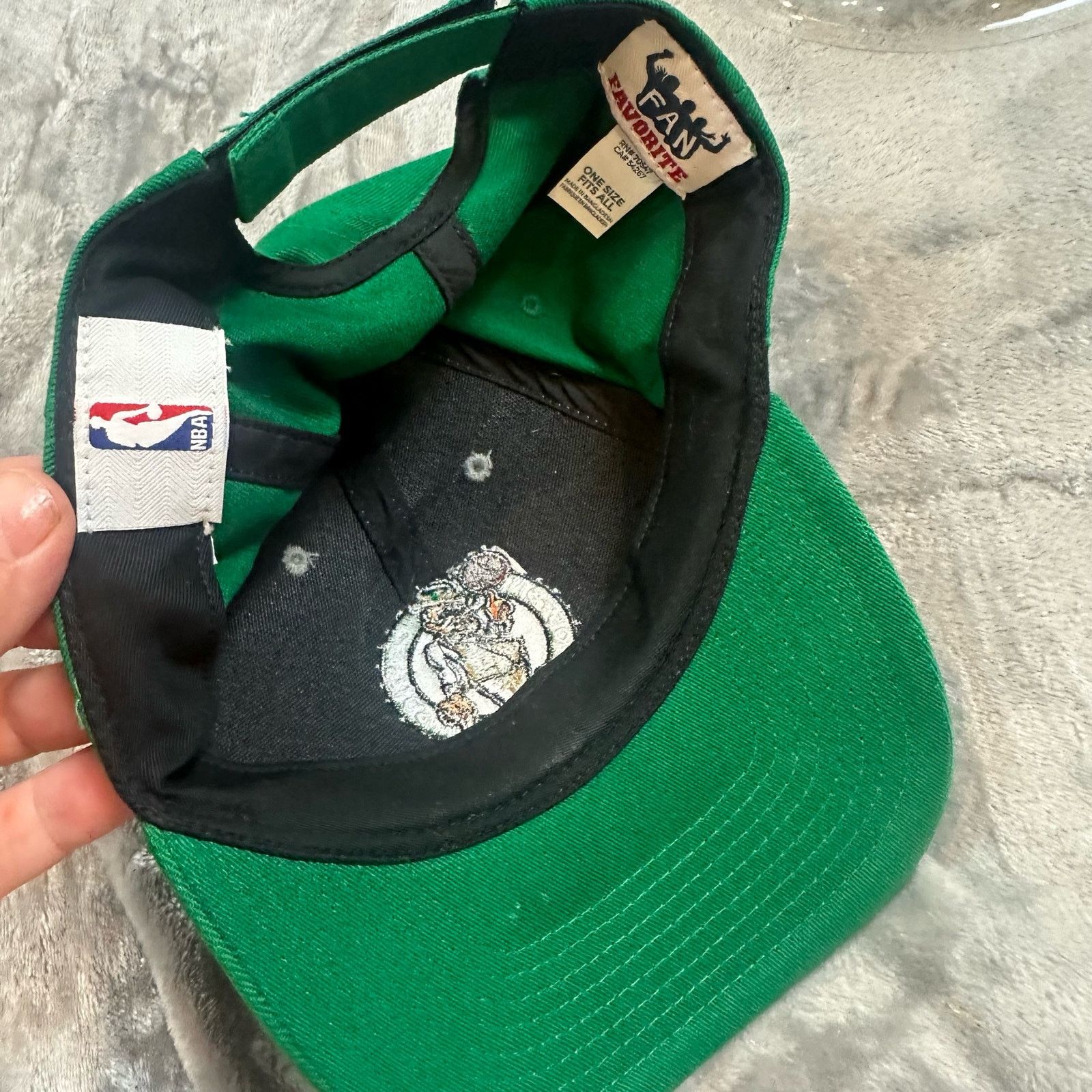 Other Boston Celtics Baseball Cap Hat Adjustable Fan Favorite Size ONE SIZE - 7 Thumbnail