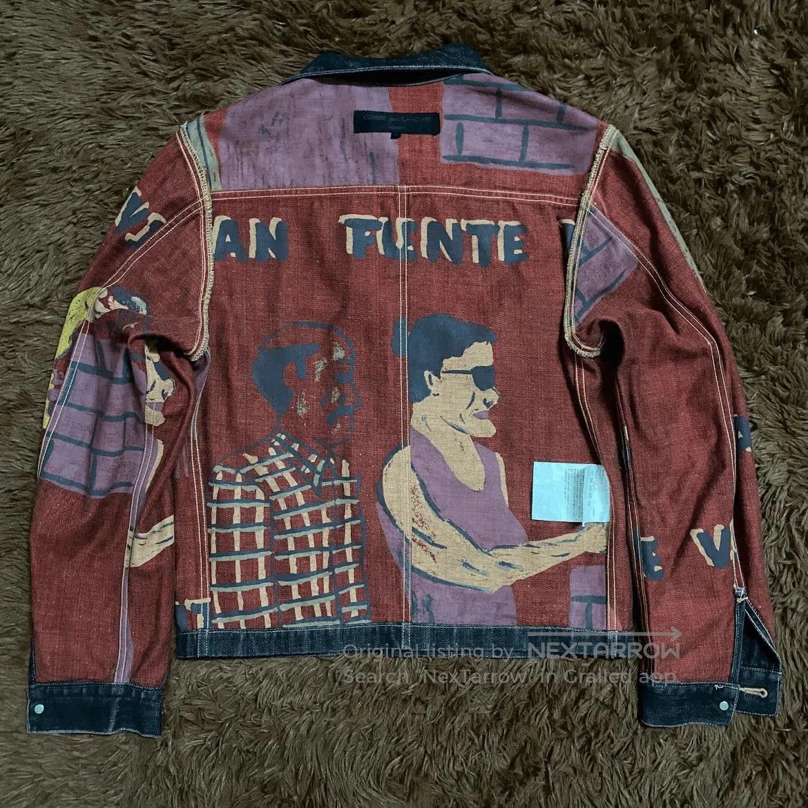 Comme Des Garcons Homme 03SS Cube Archive Denim Jacket.