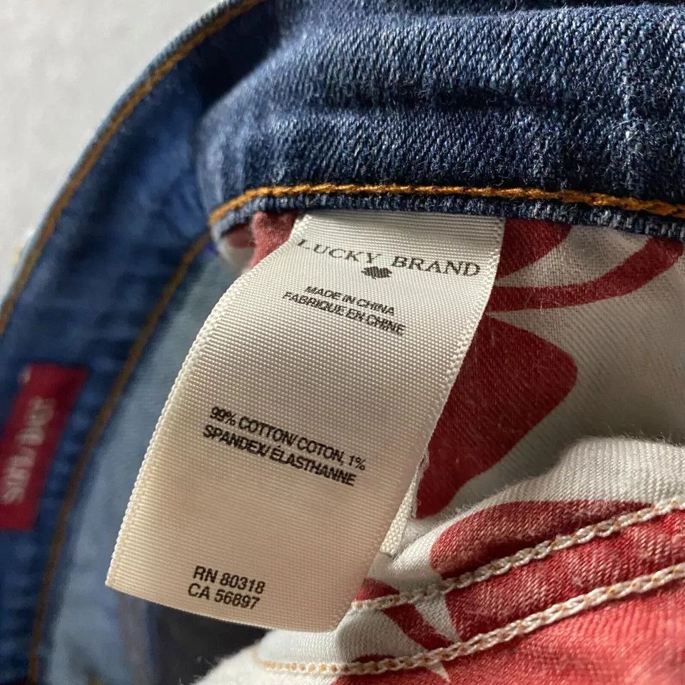 Lucky Brand Lucky Brand Jeans Women's 8/29 Sofia Boot Ankle Medium Wash Size 30" / US 8 / IT 44 - 8 Thumbnail