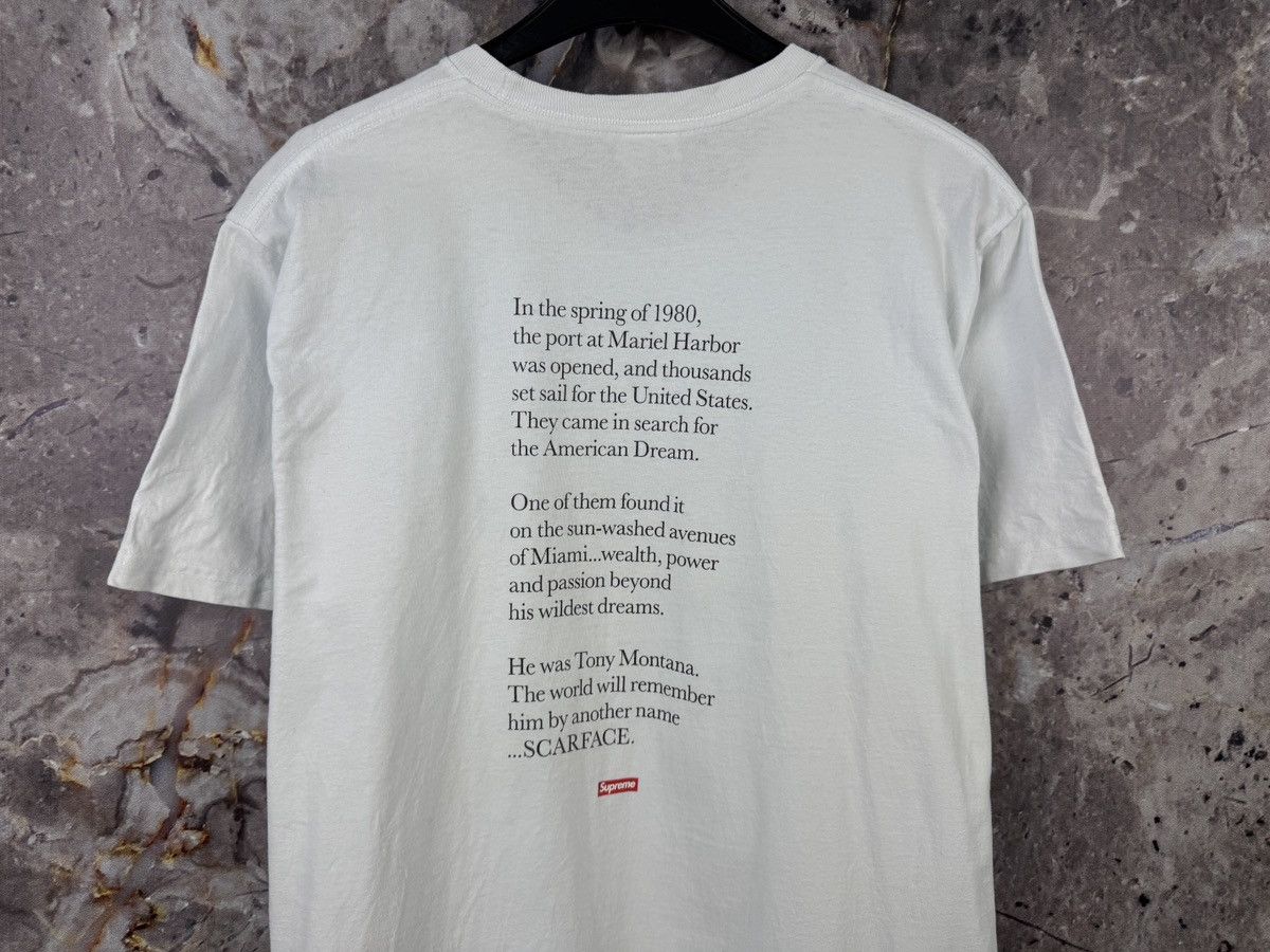 Supreme Men’s Supreme x SCARFACE T-Shirt Tony Montana Size Large Size US L / EU 52-54 / 3 - 13 Thumbnail