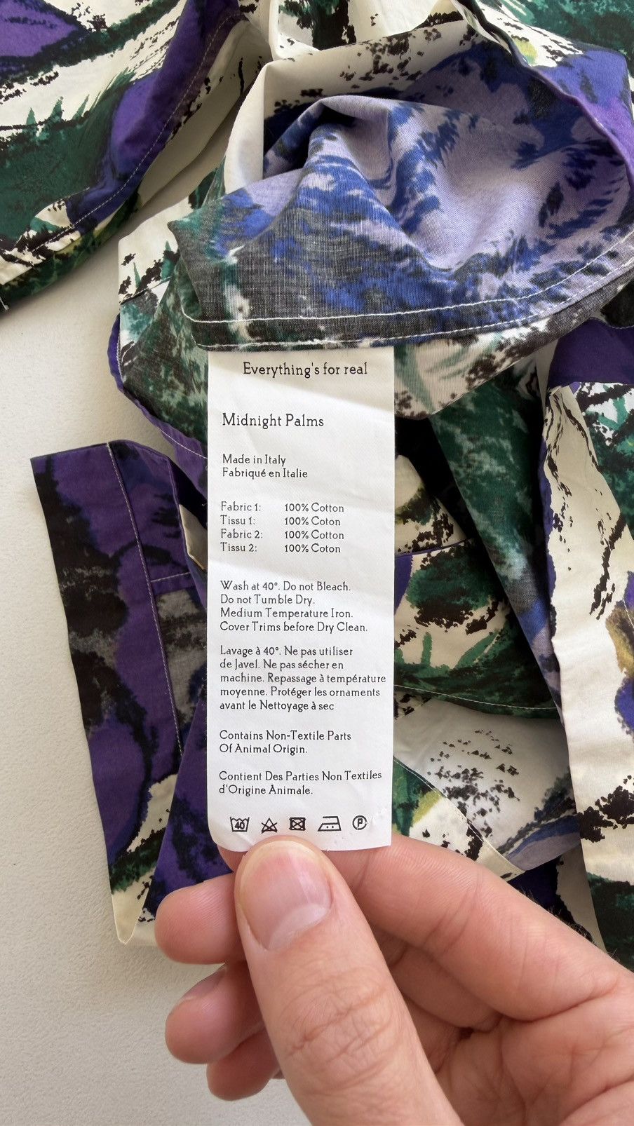 Wales Bonner ‘Highlife’ Floral Print Bowling Shirt Size US M / EU 48-50 / 2 - 13 Thumbnail