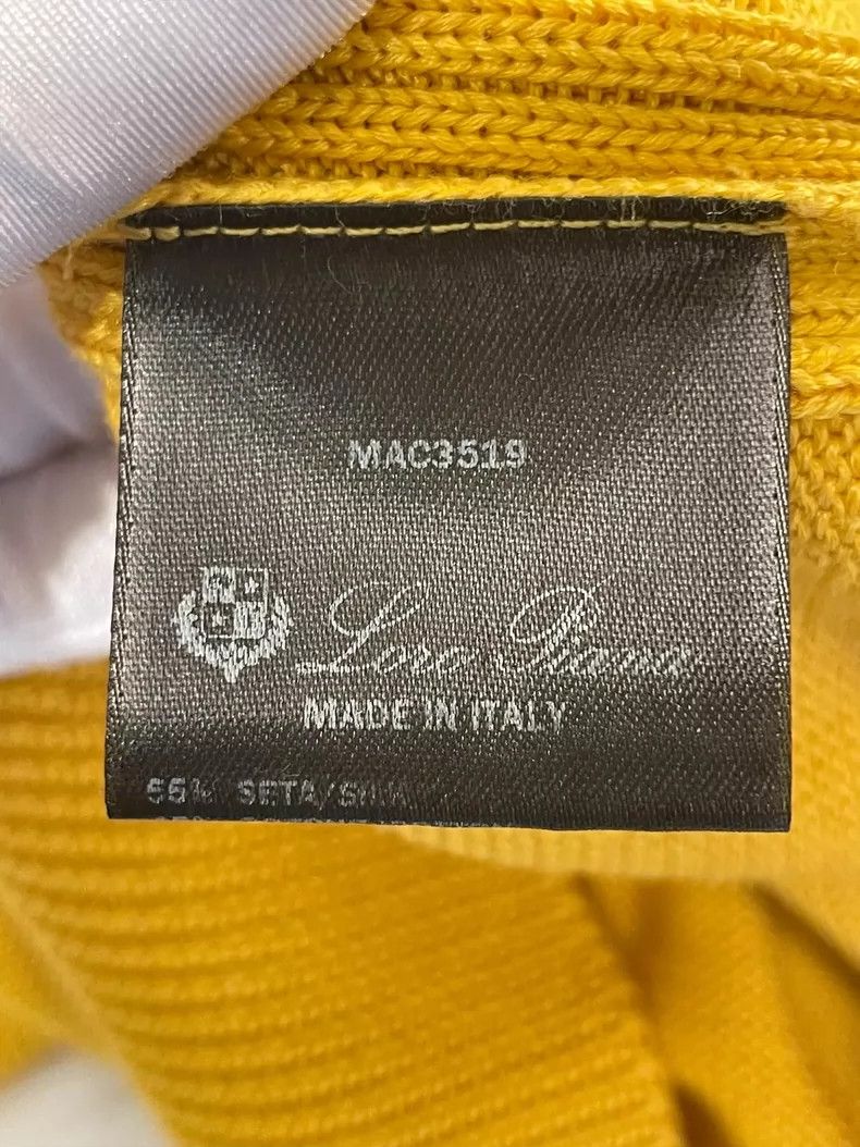 Loro Piana LORO PIANA Yellow silk cotton vest Size S / US 4 / IT 40 - 3 Thumbnail