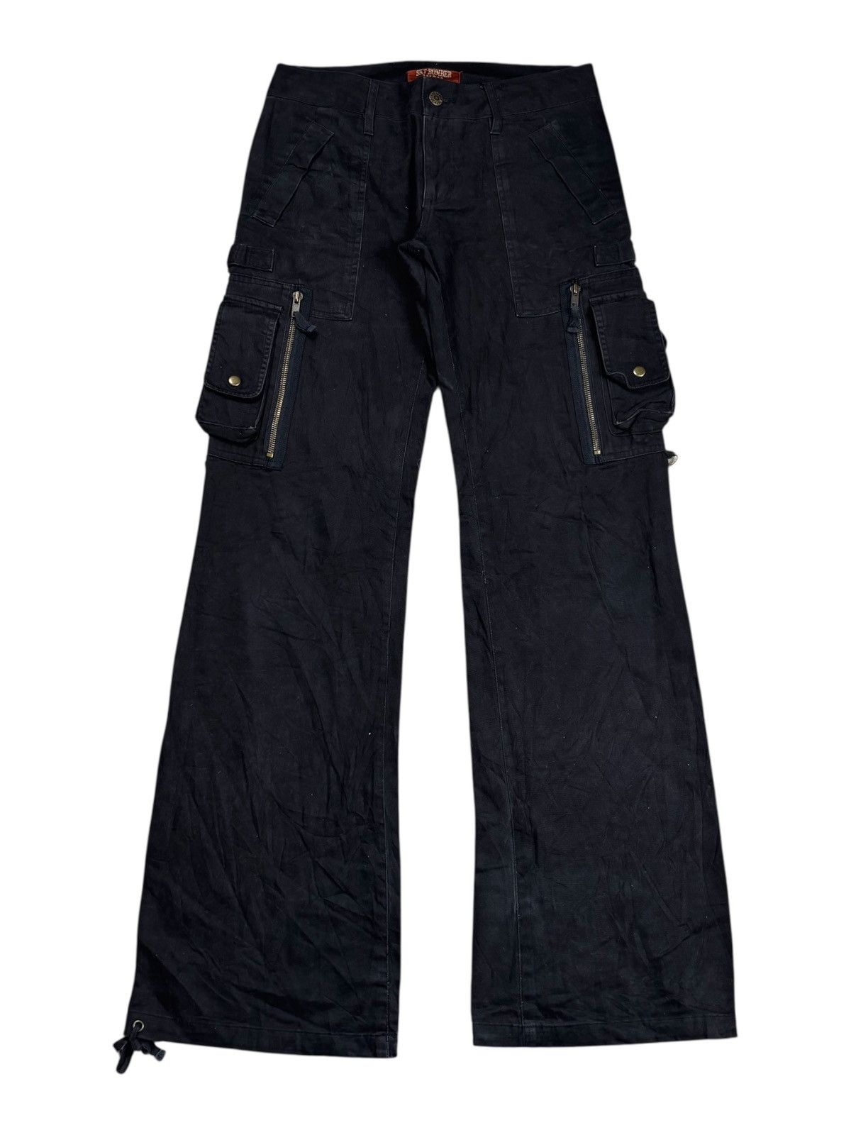 GOA GOA Style Skybomber - Apoclypse Style Flared Cargo Pants Size US 30 / EU 46 - 1 Thumbnail