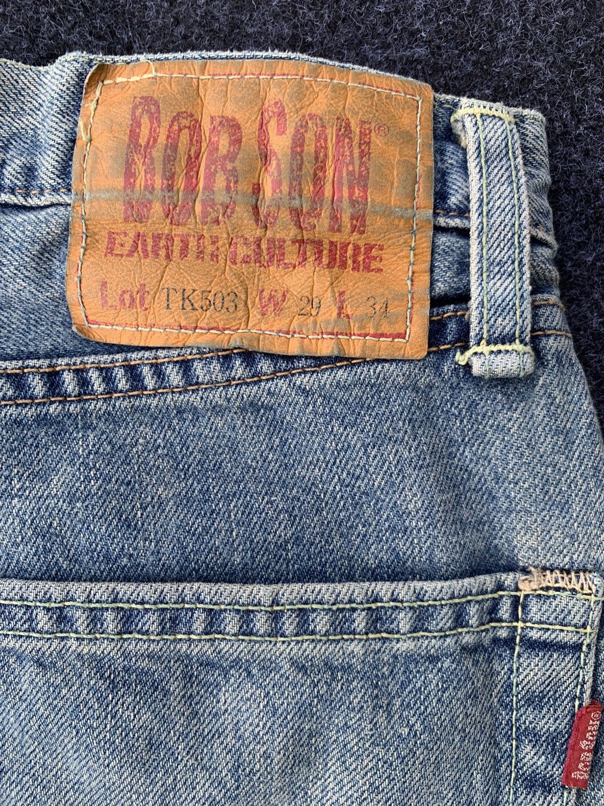 Japanese Brand VINTAGE BOBSON EARTH CULTURE. Size US 29 - 10 Thumbnail