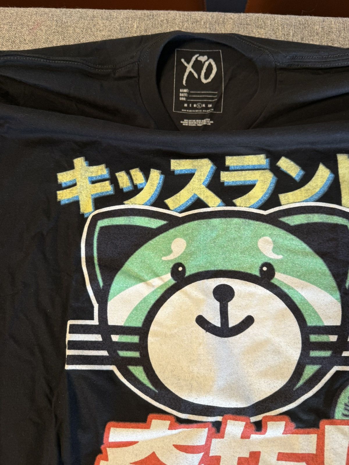 The Weeknd × XO The Weeknd - Kiss land Super Fantastic Tee - Black/ Large Size US L / EU 52-54 / 3 - 3 Thumbnail