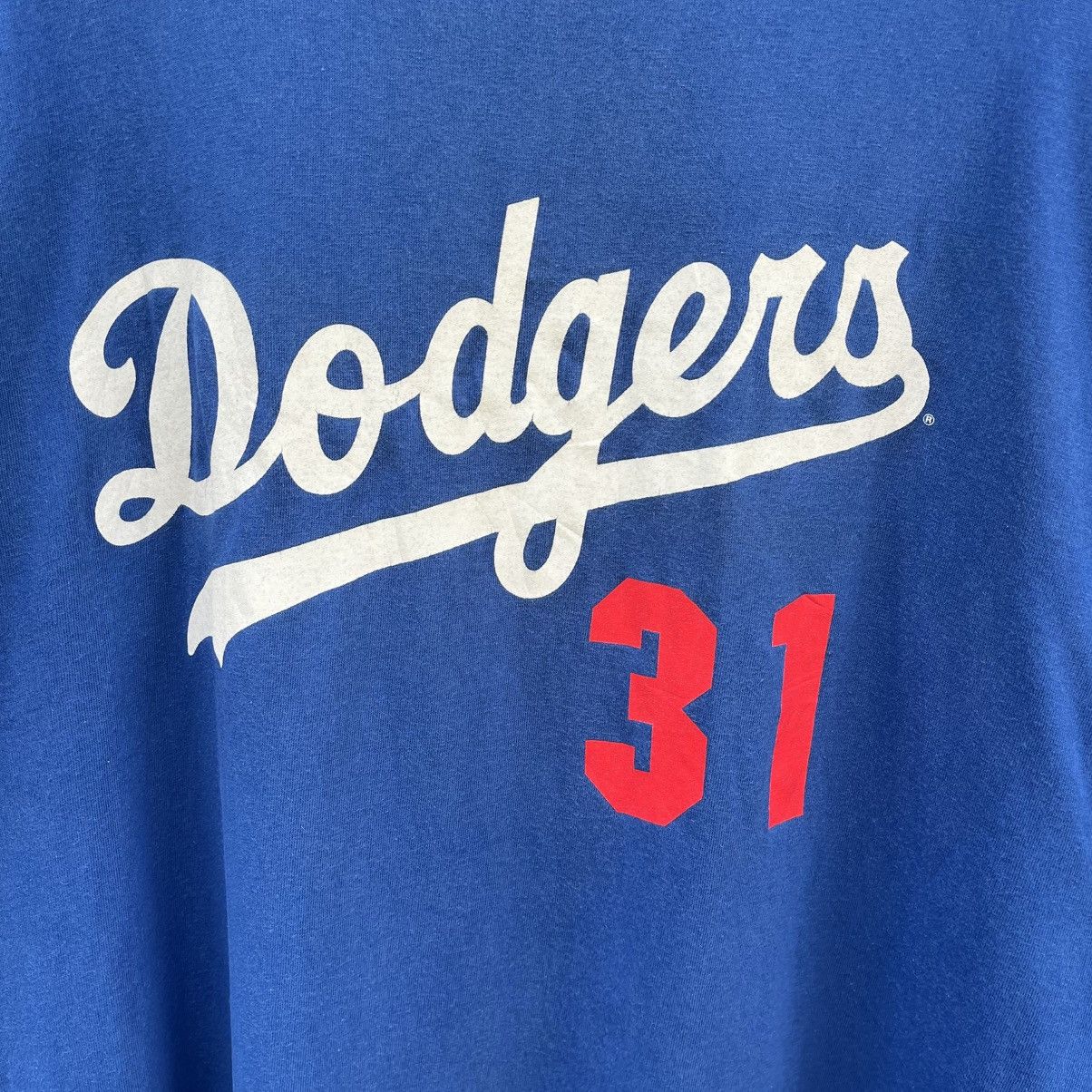 Starter Thrashed Faded 90s Dodgers Piazza MLB STARTER Tee Size US XL / EU 56 / 4 - 2 Thumbnail