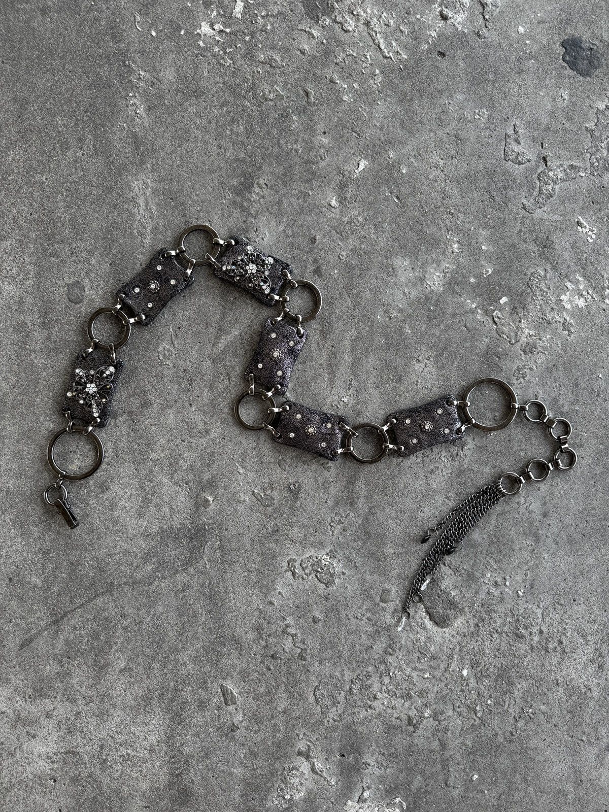 Vintage Belt Butterfly Chain Iron Size ONE SIZE - 4 Thumbnail