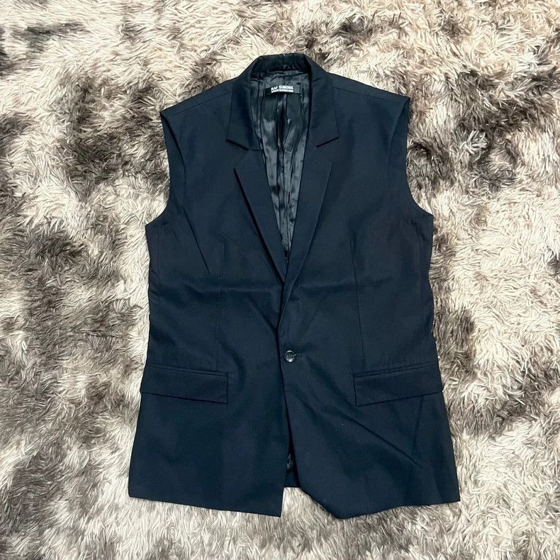 Raf Simons RAF SIMONS 2009 SS sleeveless suit jacket 2505-Nextarrow Size US M / EU 48-50 / 2 - 1 Thumbnail