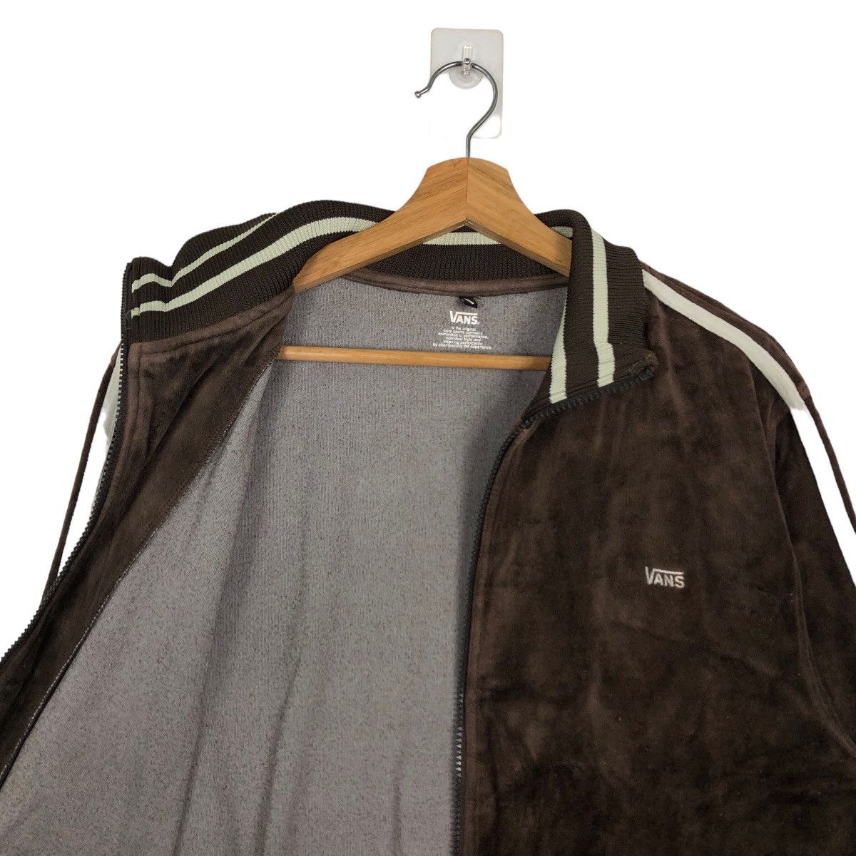 Japanese Brand 🔥90s Vintage Streetwear Velvet Jumper Jacket Vans Skategang Size US M / EU 48-50 / 2 - 10 Thumbnail