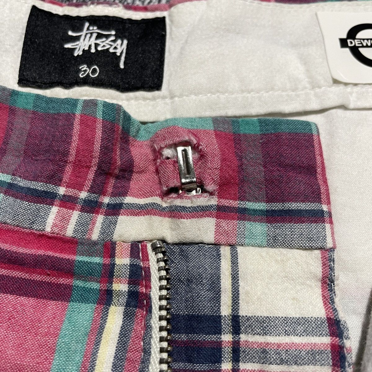Issey Miyake × Japanese Brand × Stussy Stussy Vintage Pants Embroidered Logo Size 30" / US 8 / IT 44 - 10 Thumbnail