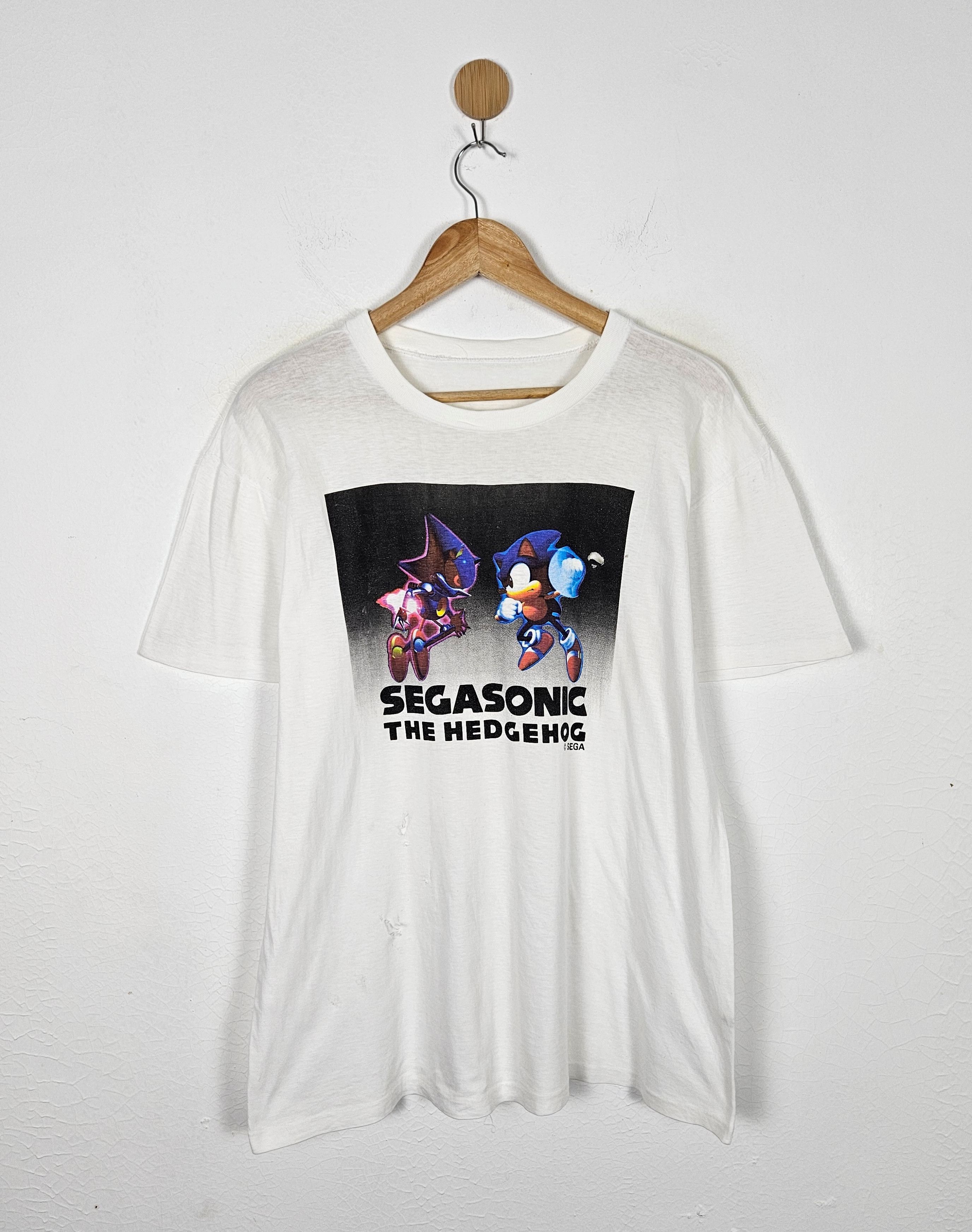 Cartoon Network Vintage 90s Sega Sonic The Hedgehog Shirt Size US L / EU 52-54 / 3 - 1 Thumbnail