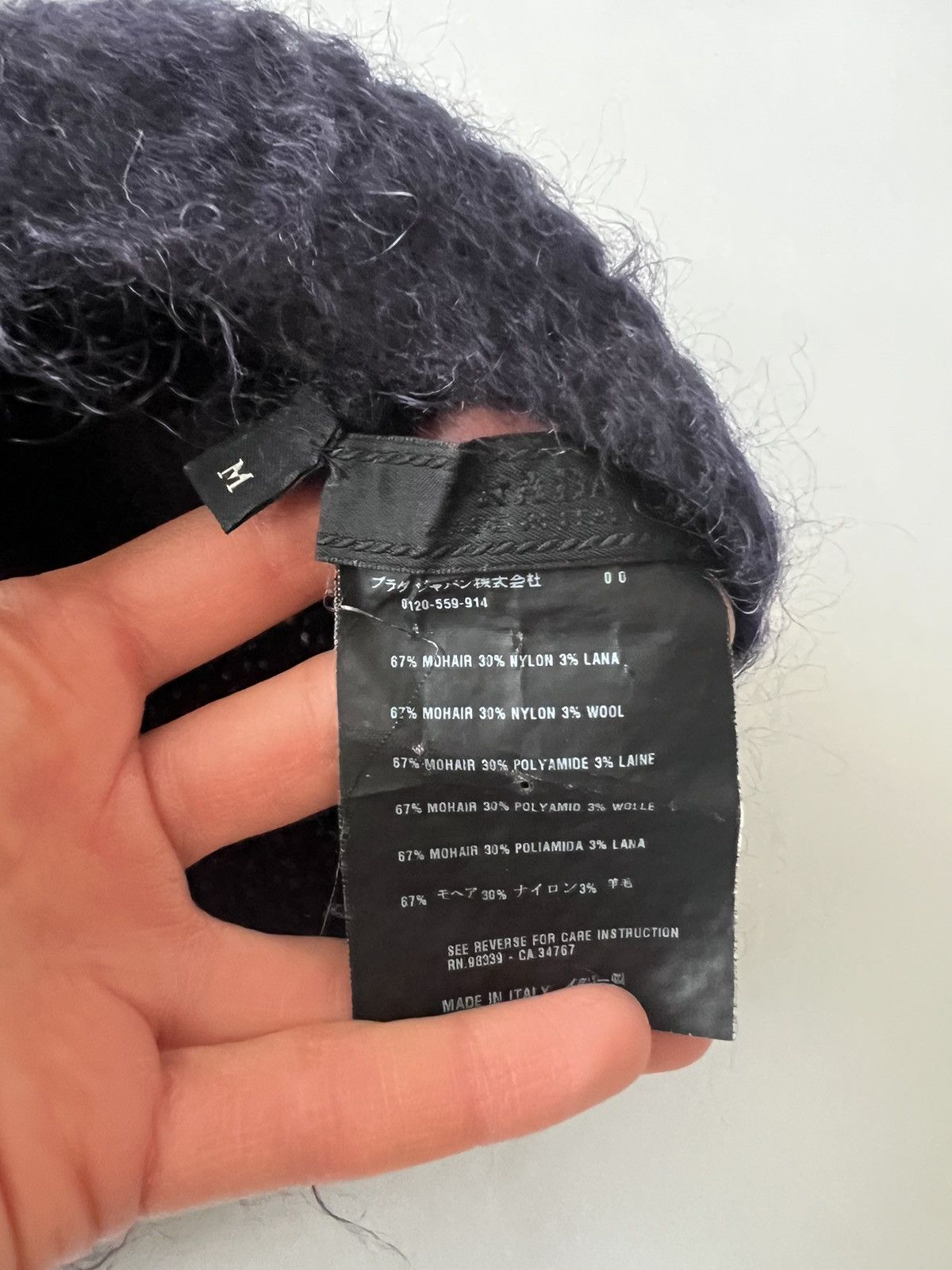 Prada Prada FW07 Mohawk Beanie Size ONE SIZE - 6 Thumbnail