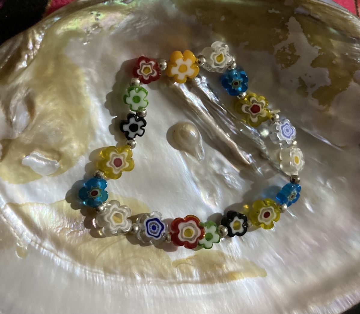 Other Millefiori colourful flower bracelt Size ONE SIZE - 1 Preview