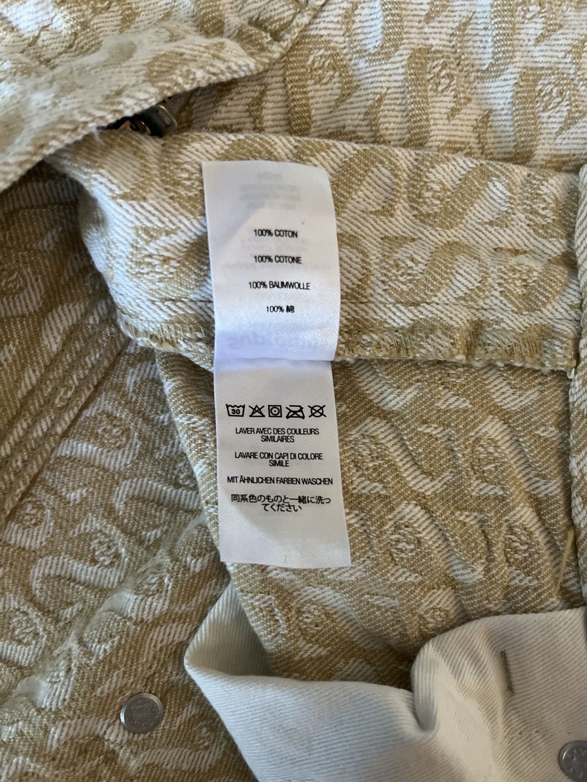 Supreme Supreme 21aw Monogram carpenter pants Size US 32 / EU 48 - 8 Thumbnail