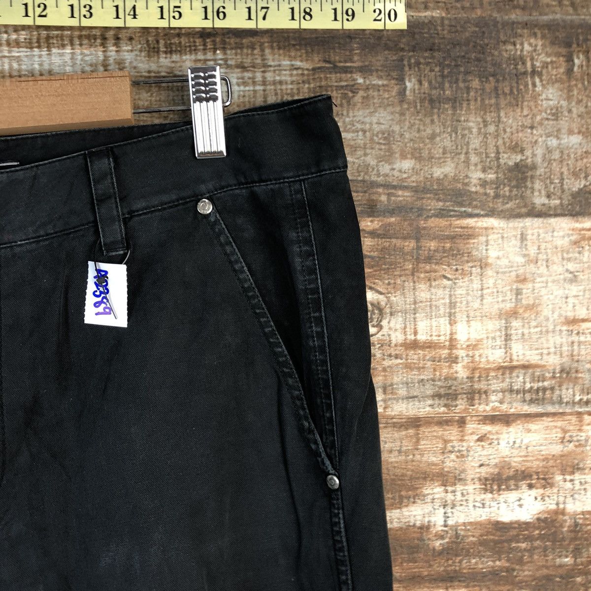 Japanese Brand Hum Black utility tactical Casual cargo Pants #A2389 Size US 31 - 5 Thumbnail