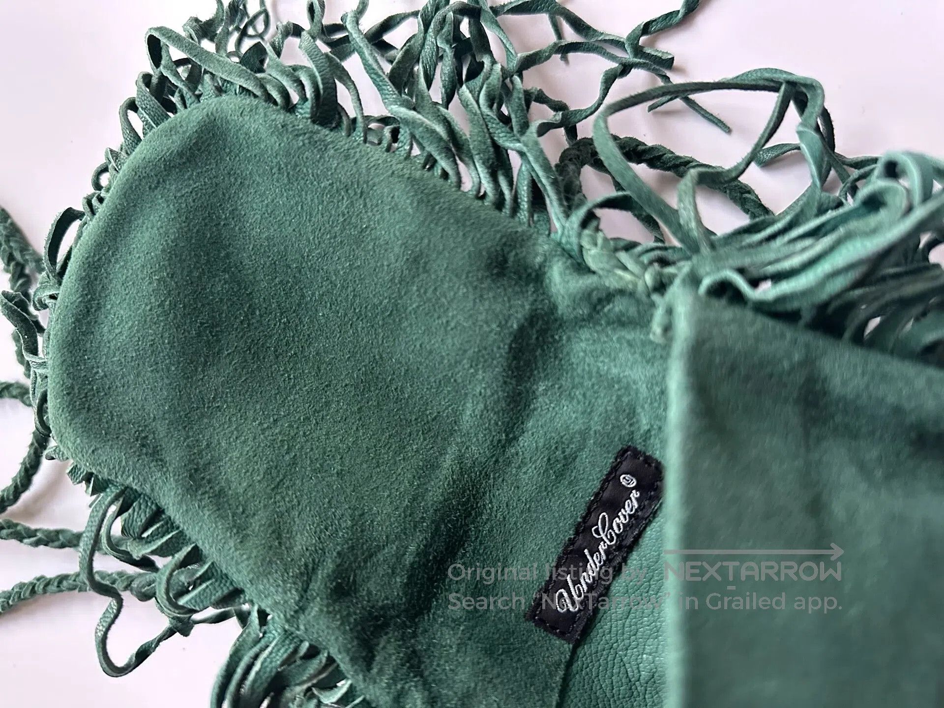 Undercover UNDERCOVER Seaweed-leather crossbody bag| Size ONE SIZE - 3 Thumbnail