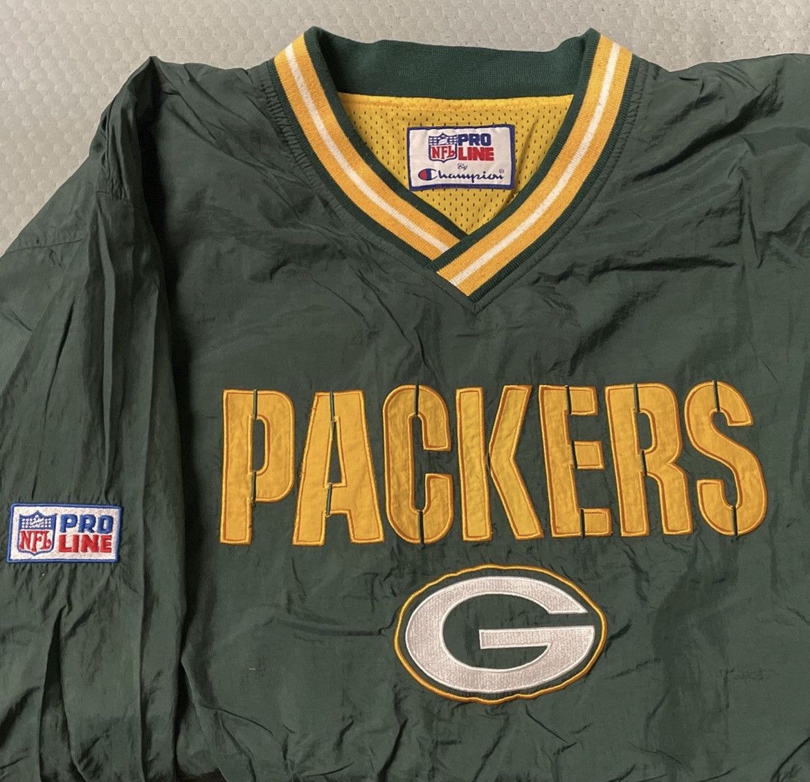 Champion Reversible Green Bay Packers Windbreaker Size US XXL / EU 58 / 5 - 3 Thumbnail
