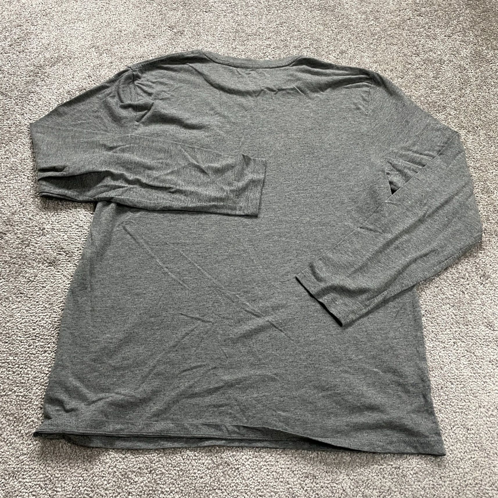 Old Navy Old Navy T-Shirt Men Large Gray Crew Neck Short/Long Sleeve? Size US L / EU 52-54 / 3 - 2 Thumbnail