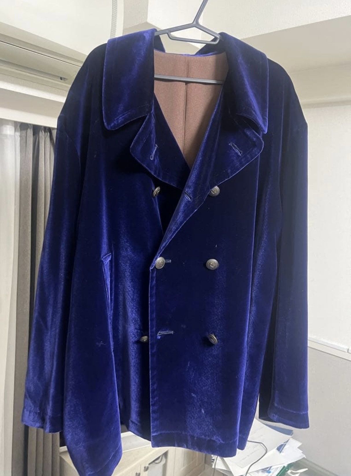 Jean Paul Gaultier Jean Paul Gaultier Homme Archive Velvet Jacket Size US M / EU 48-50 / 2 - 2 Thumbnail