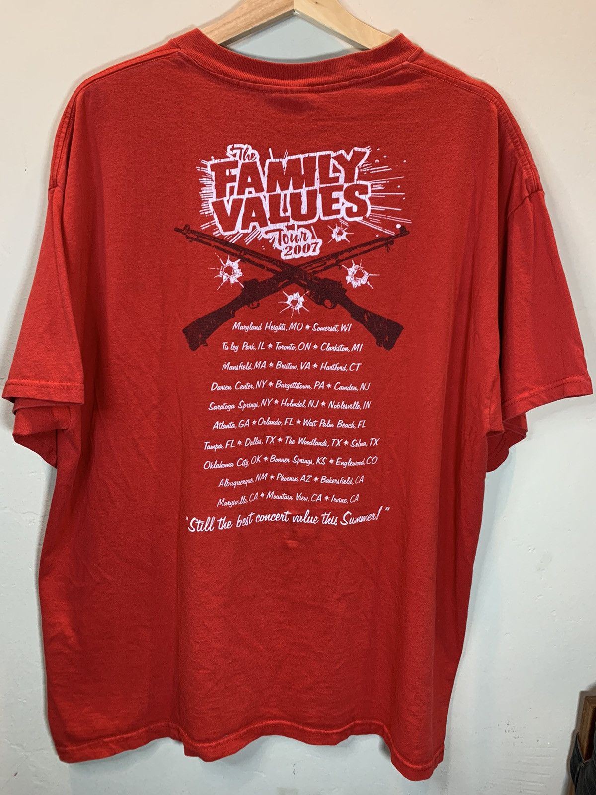 Band Tees × Vintage *RARE* Korn Family Values Tour Y2K 2007 Tour Band T-Shirt XL Size US XL / EU 56 / 4 - 2 Thumbnail