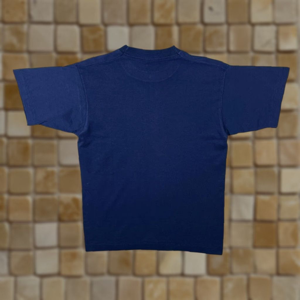 Fruit Of The Loom Vintage XYZ CLUB (1988) X-Plore Your Zoo USA Tourist Single Stitch T-Shirt M S Blue Ladies? Mens? Size US S / EU 44-46 / 1 - 1 Thumbnail