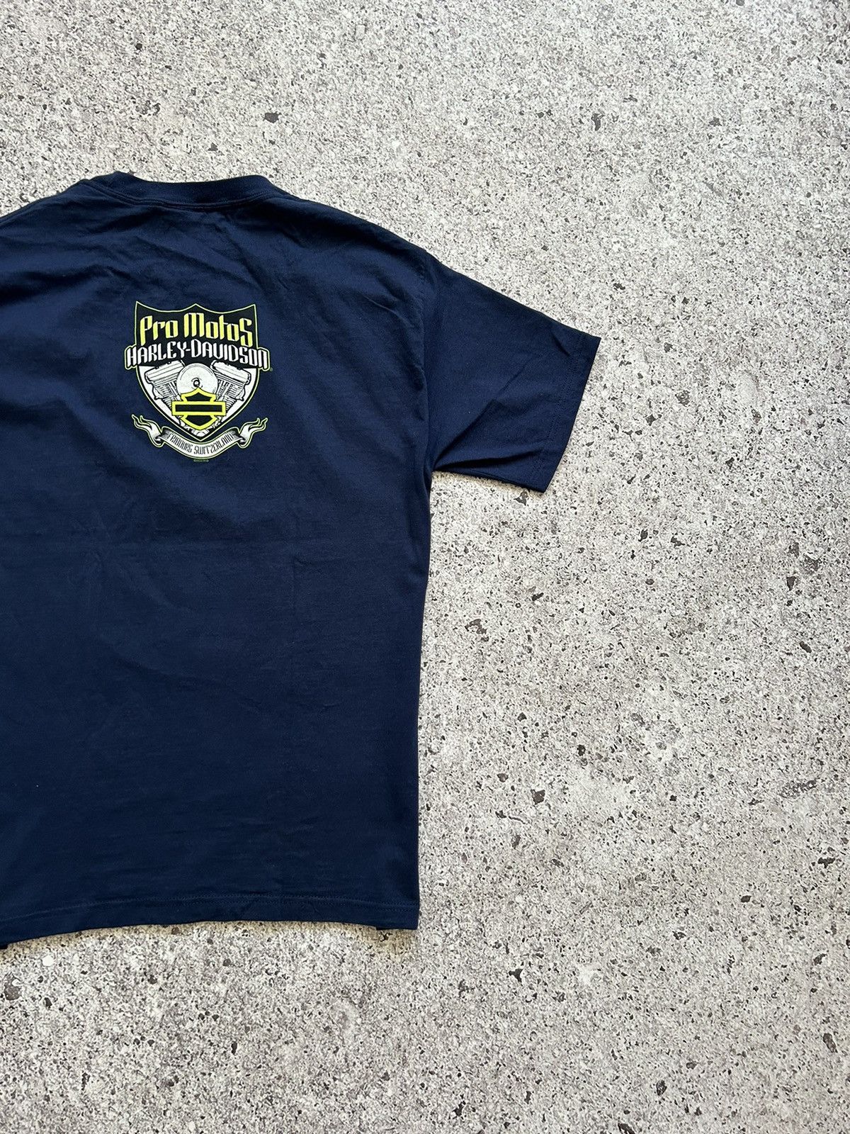 Band Tees × Harley Davidson × Vintage Pro Motos Harley Davidson Switzerland Y2K Hype T-Shirt 2023 Size US M / EU 48-50 / 2 - 8 Thumbnail