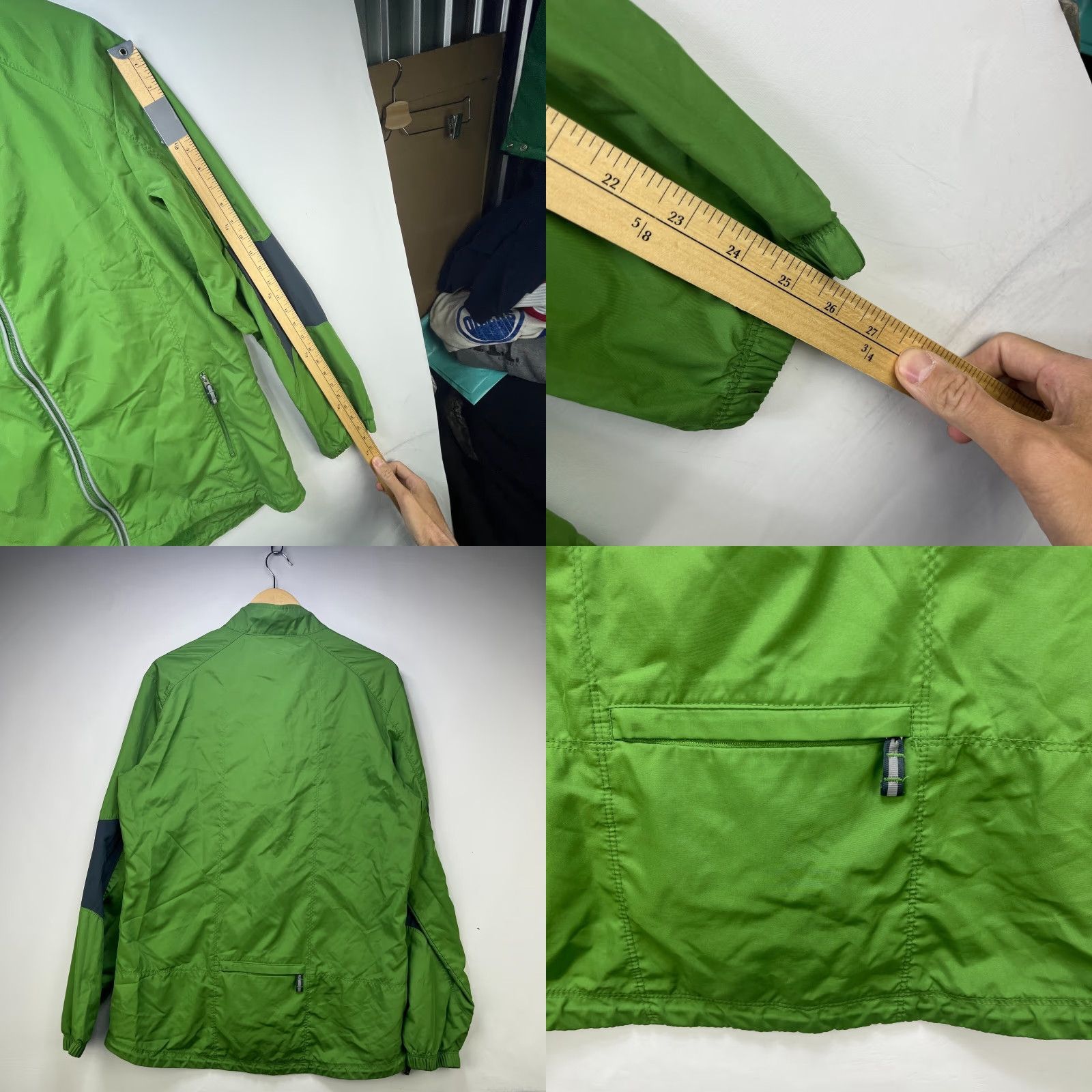 Alo VINTAGE Alo Yoga Zip-Up Windbreaker Jacket Women’s 2XL Size XXL / US 16-18 / IT 52-54 - 8 Thumbnail