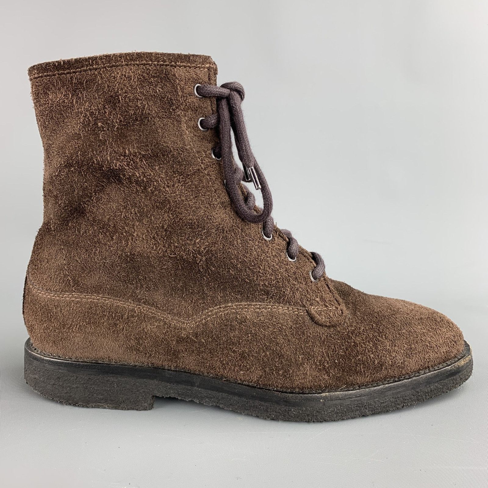 Christian Kimber CHRISTIAN KIMBER Size 7 Brown Suede Crepe Sole Boots Size US 7 / EU 40 - 1 Thumbnail