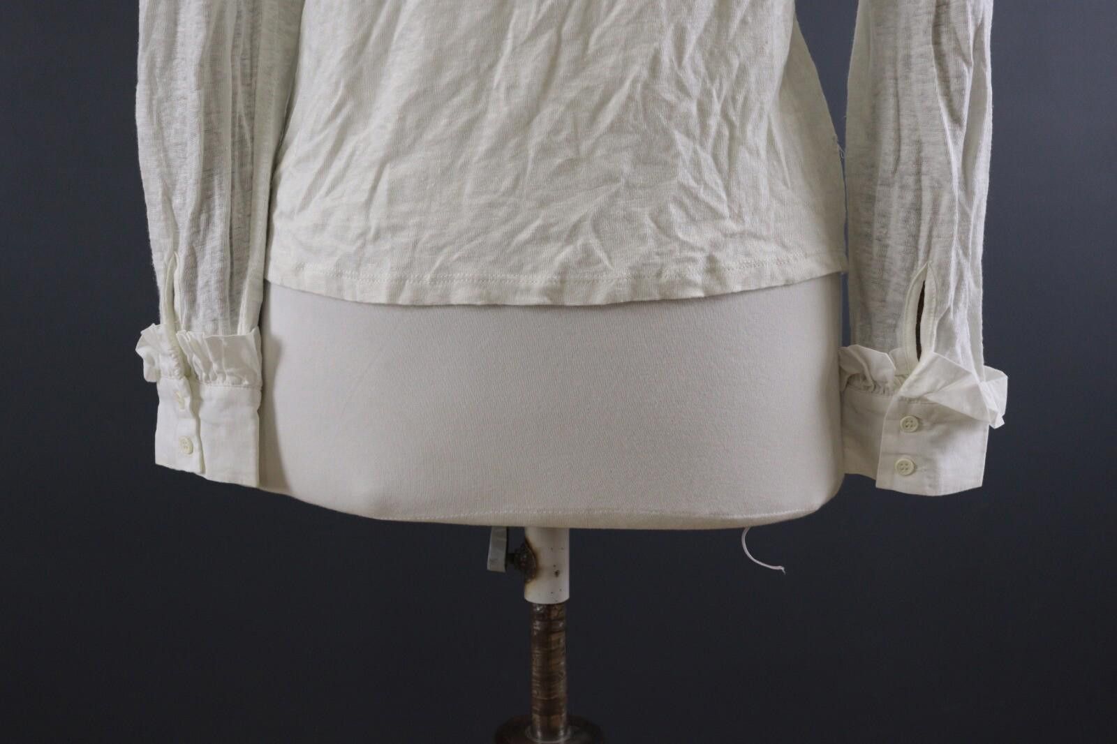 Designer Claudie Pierlot Paris Lagenlook Jabot Blouse Shirt Size 3 Size M / US 6-8 / IT 42-44 - 9 Thumbnail