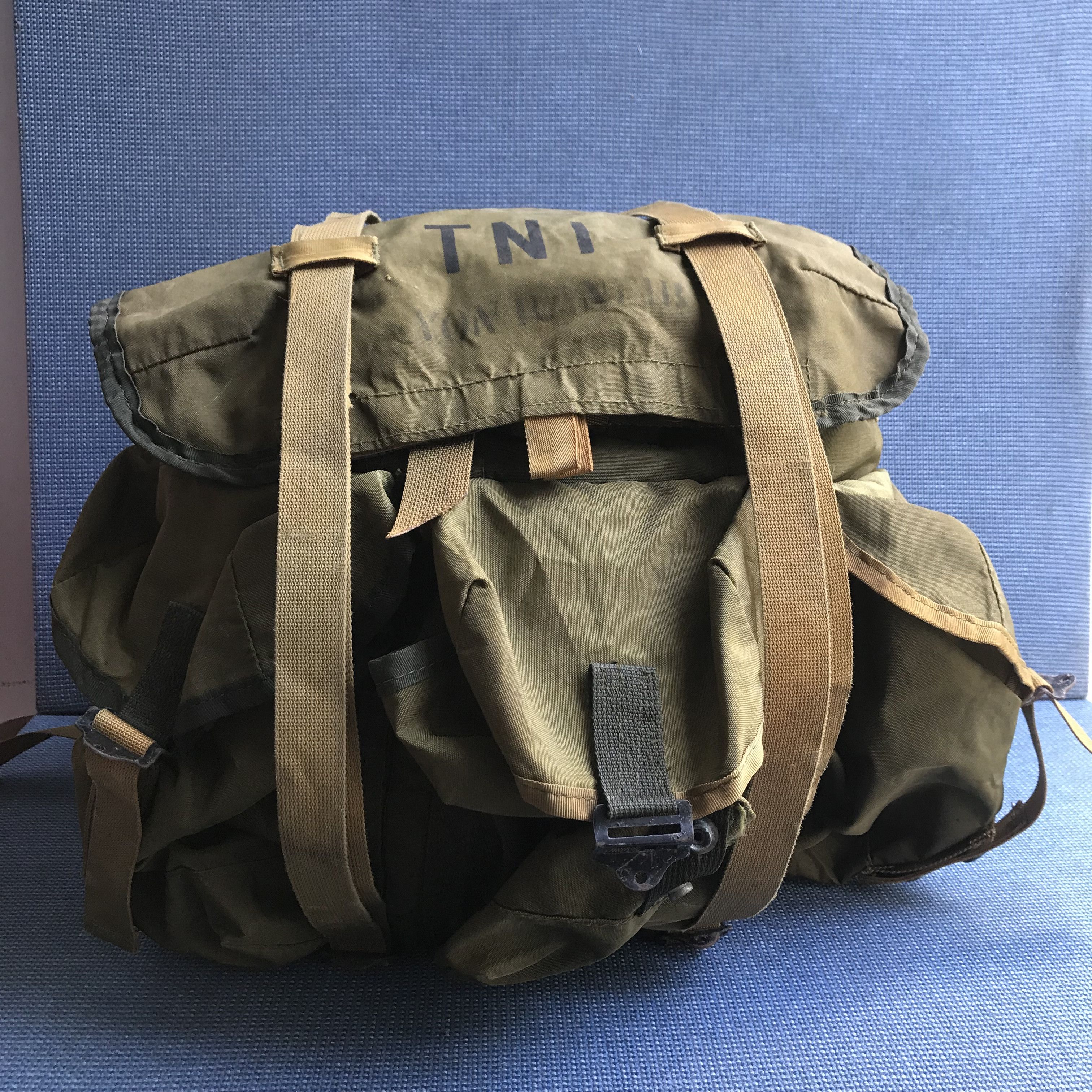 Other Vintage archive Big Giant Military Bags rucksack bag M-1945 Size ONE SIZE - 10 Thumbnail