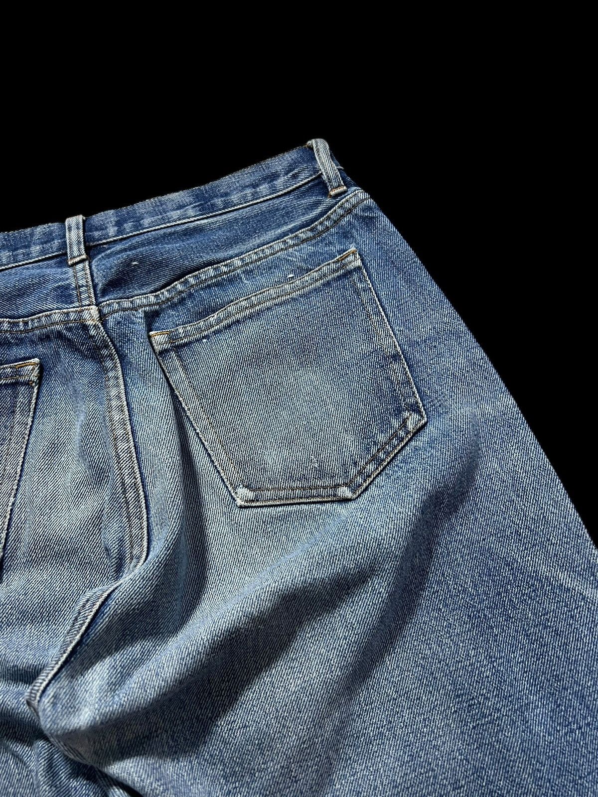 A.P.C. × If Six Was Nine 💥Selvedge Rare💥Vintage A.P.C Distress Washed Selvedge Jeans Size US 28 / EU 44 - 12 Thumbnail