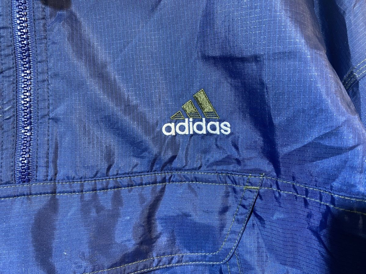 Adidas × Vintage Vintage Adidas Windbreaker Anorak size L Size US L / EU 52-54 / 3 - 4 Thumbnail