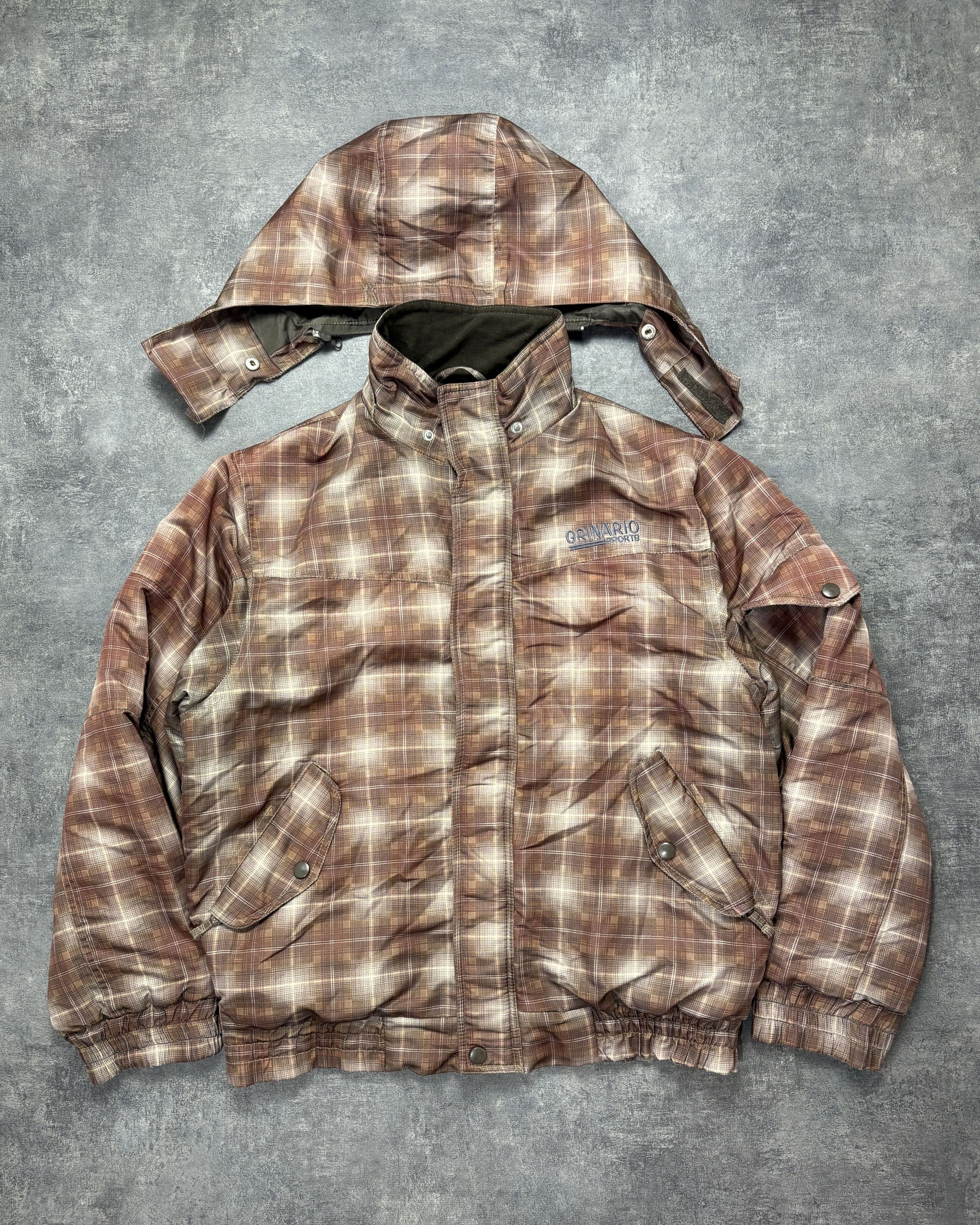 Vintage Archive Plaid Puffer Jacket. Size US M / EU 48-50 / 2 - 2 Thumbnail