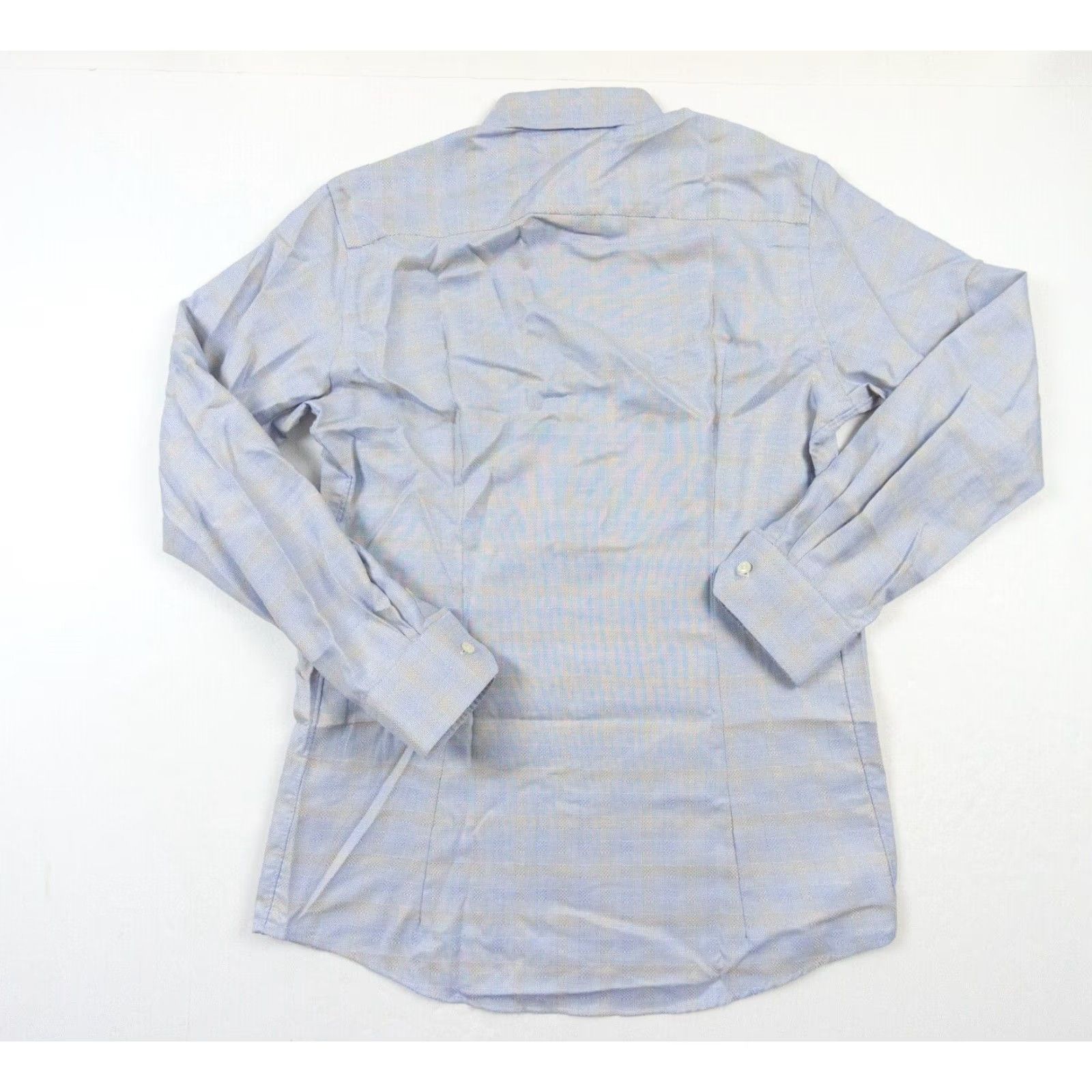 Eton VINTAGE ETON Men’s Button-Up Shirt Long Sleeve Check Cotton Blue 15.5 Business Casual Size US M / EU 48-50 / 2 - 5 Thumbnail