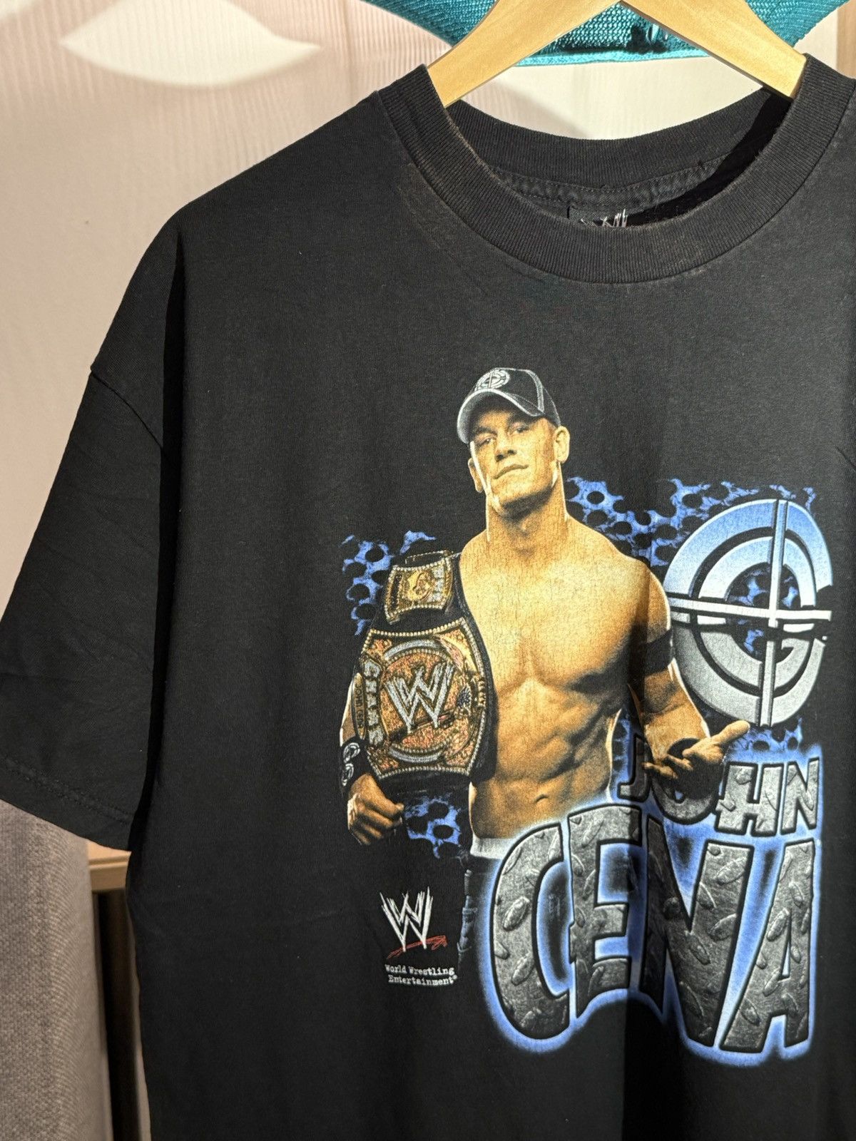 WWE Vintage John Cena World Wrestling 2007s Size US XL / EU 56 / 4 - 2 Thumbnail
