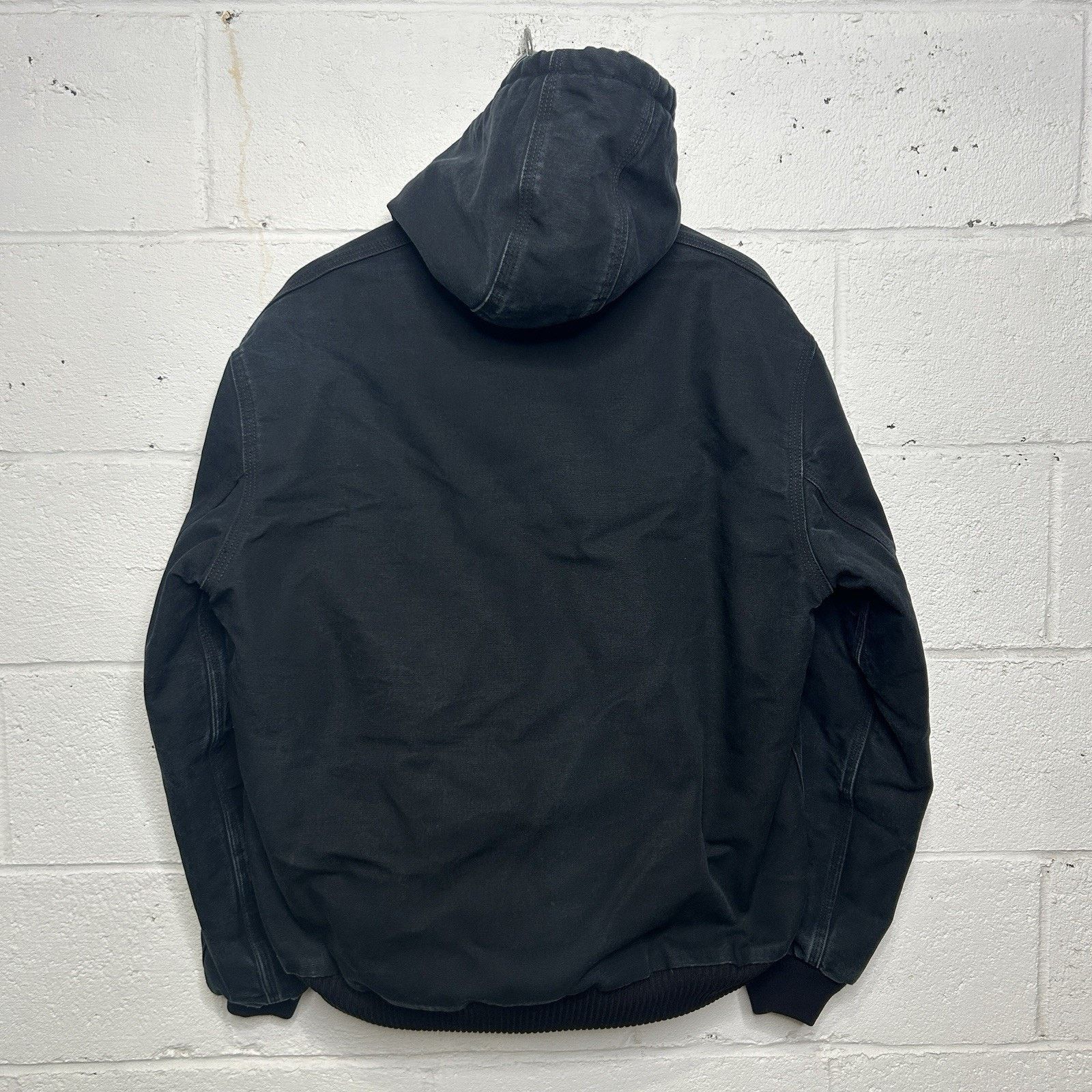 Carhartt Vintage Carhartt Quilted Hooded Active Jacket “Black” J140 Size US M / EU 48-50 / 2 - 2 Thumbnail