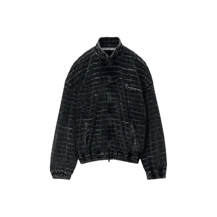 Alexander Wang Alexander Wang Crocodile Pattern Zip Jacket 0079 Size M / US 6-8 / IT 42-44 - 1 Thumbnail