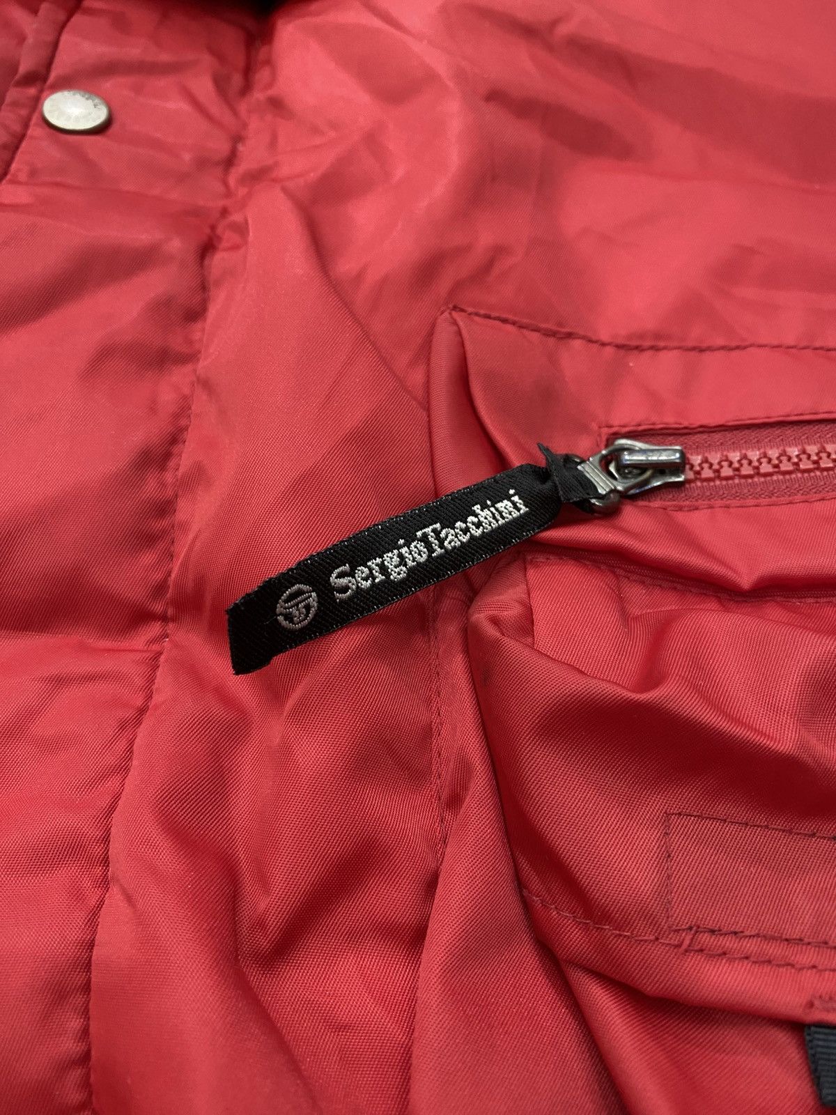 Sergio Tacchini Vtg Sergio Tacchini goose down tactical jacket Size US L / EU 52-54 / 3 - 8 Thumbnail